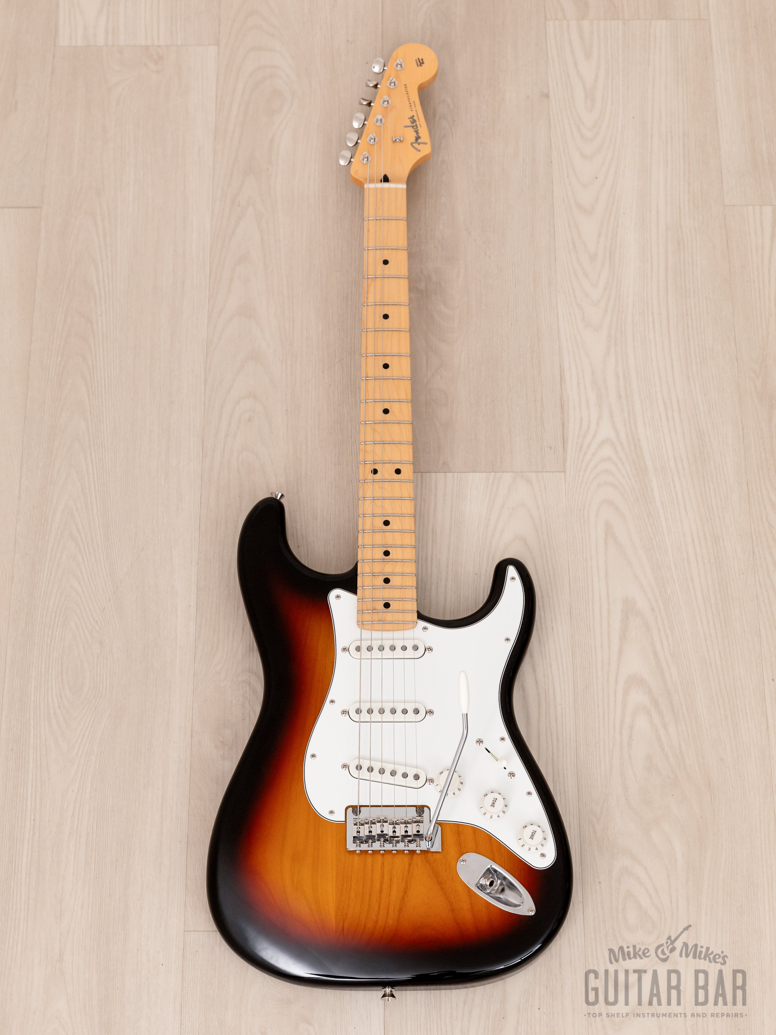 2023 Fender Hybrid II Stratocaster Sunburst, Near-Mint w/ Hangtag, Japan MIJ