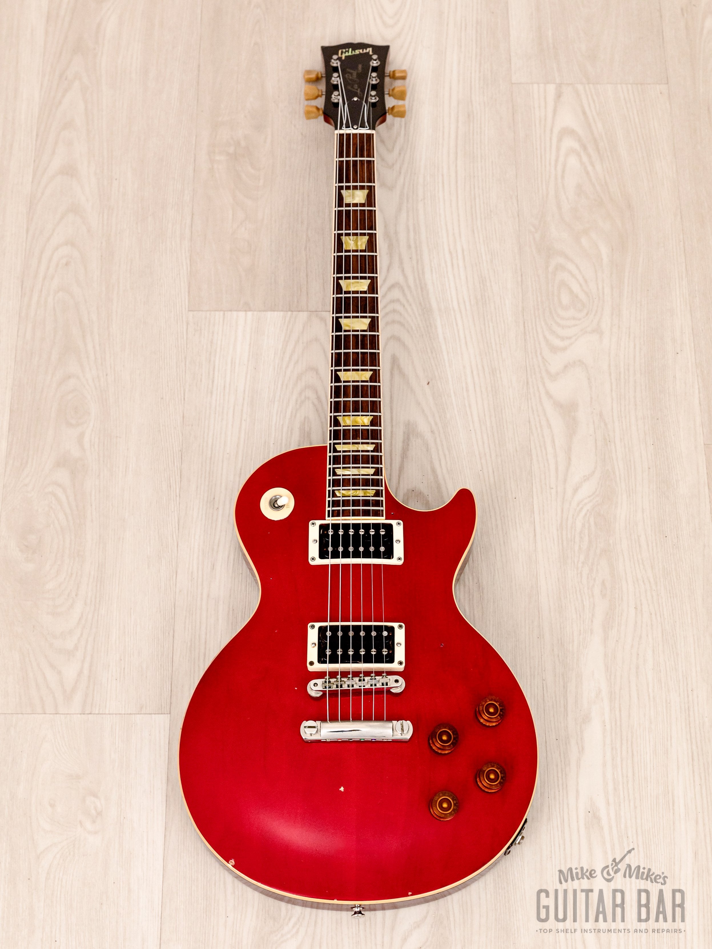 2002 Gibson Les Paul Classic Cherry w/ 496R & 500T Humbuckers, Case