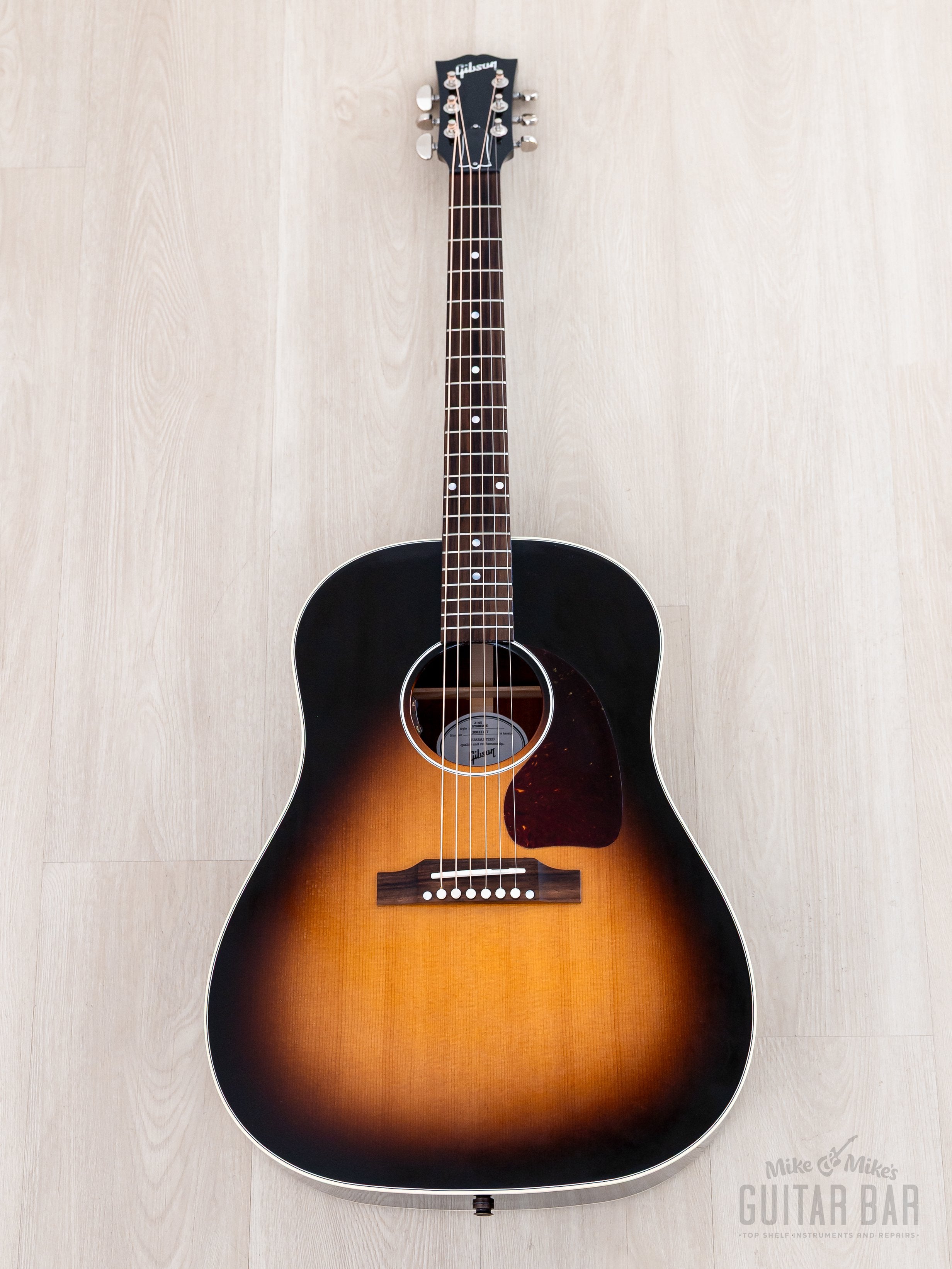ギター Gibson J-45 2023 2023 Gibson J-45 Standard Dreadnought Acoustic Guitar, Near-Mint w/ Ca