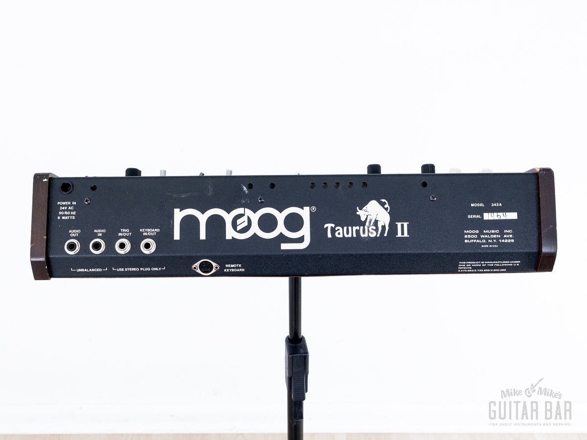 Moog Taurus II module, rear view