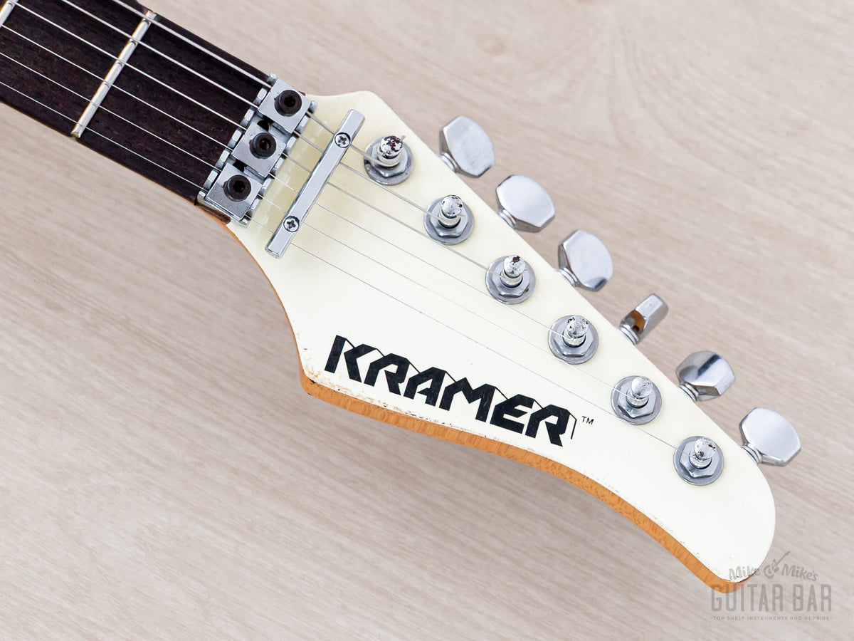 Kramer Vanguard Imperial headstock front