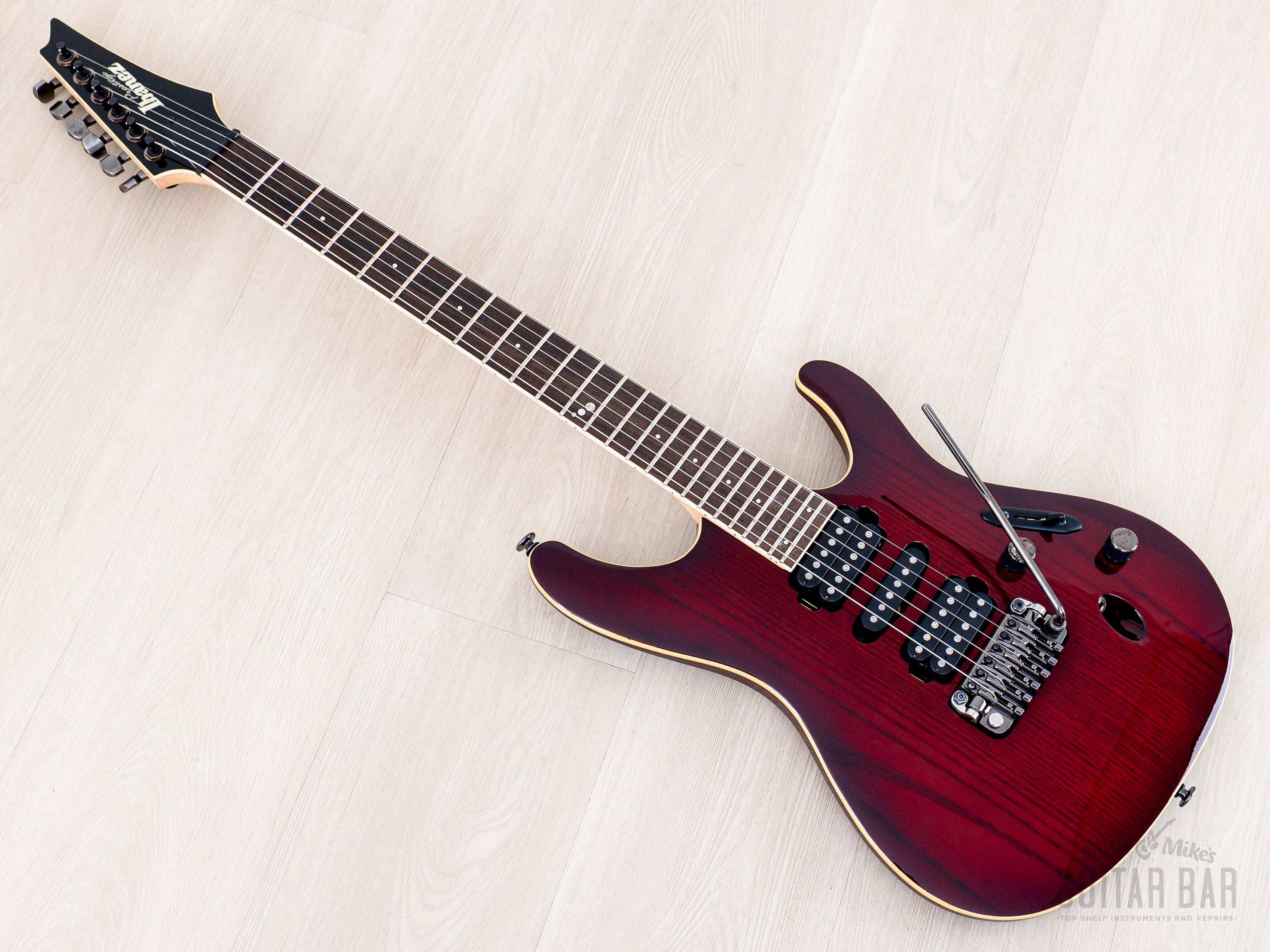 2010 Ibanez Prestige SV5470A HSH Crimson Wine w/ Case