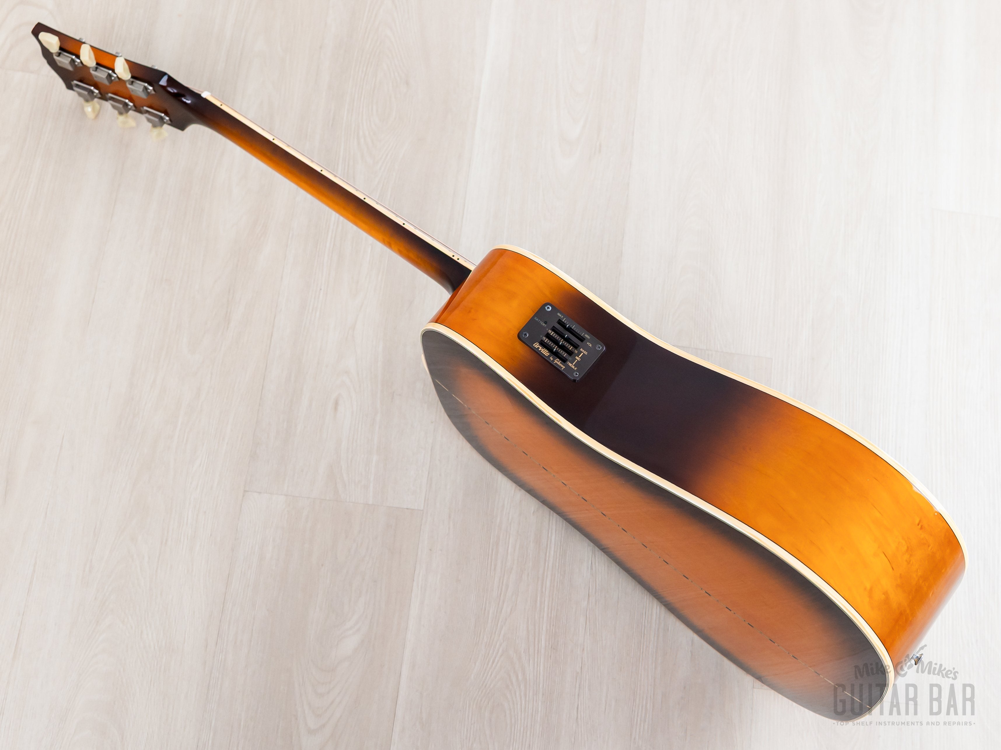 1991 Orville by Gibson Dove Vintage Sunburst Dreadnought Acoustic Elec