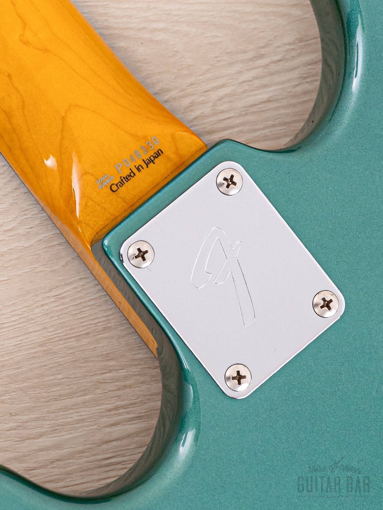 2002 Fender Competition Mustang Bass '69 Vintage Reissue MB98-75SD/CO Ocean Turquoise w/ Hangtags, Japan CIJ