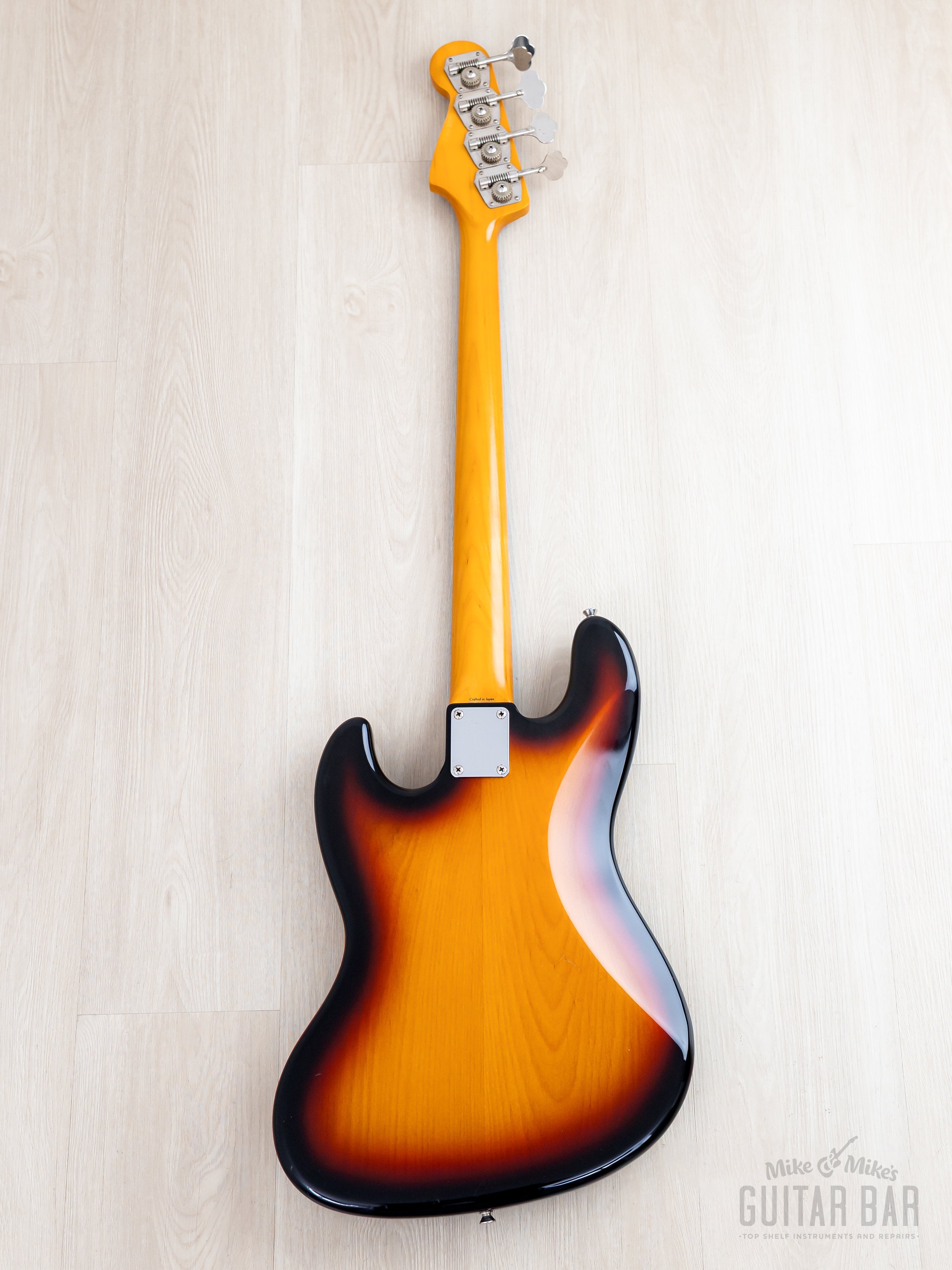 2005 Fender '62 Jazz Bass DiMarzio Collection JB62-110DMC Sunburst Lac