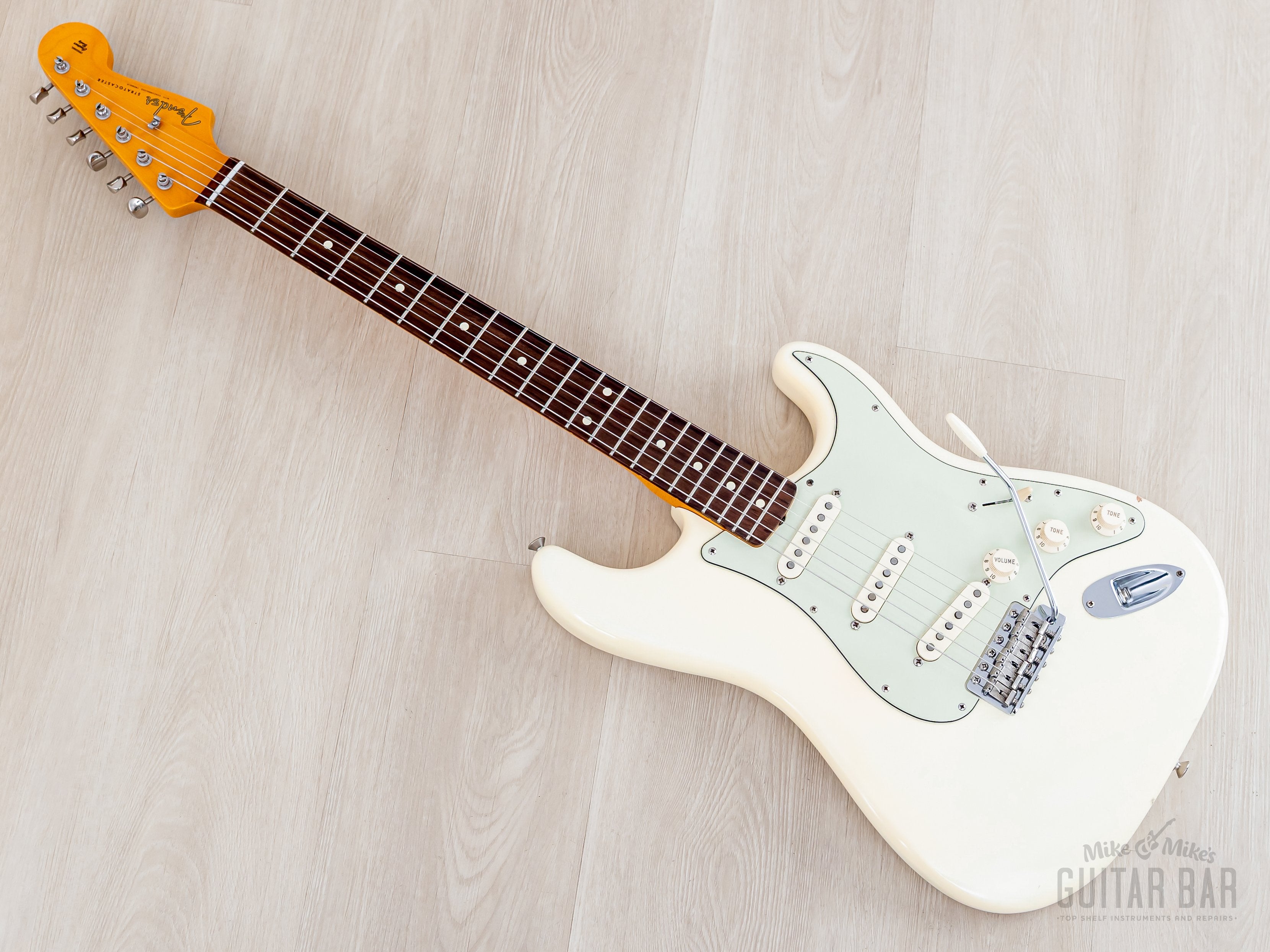 2012 Fender American Vintage Hot Rod '62 Stratocaster Olympic White w/