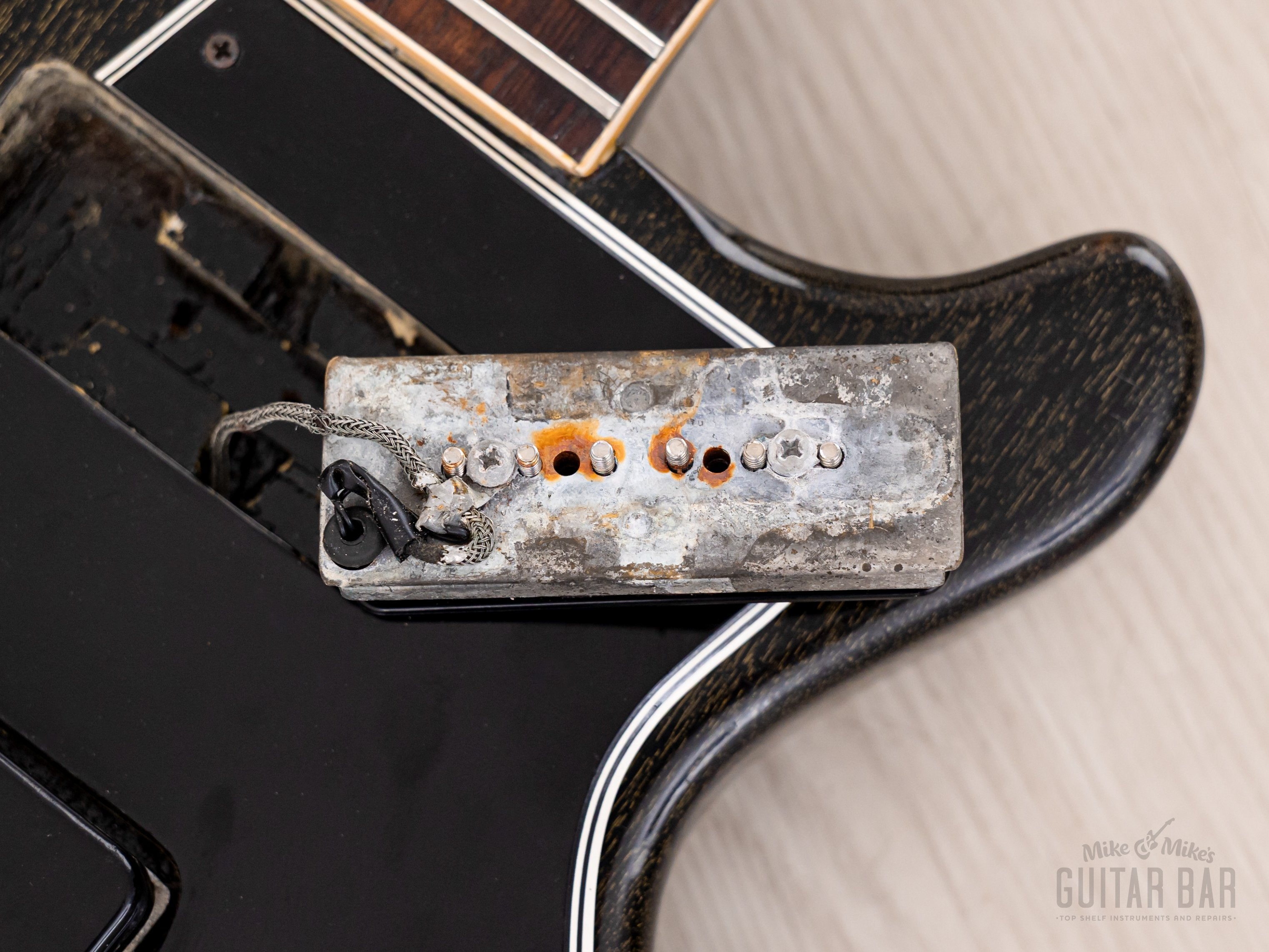 1961 Gibson Les Paul Special Double Cut Vintage Guitar Silver Fox (Dog Hair) w/ Case, Riggio