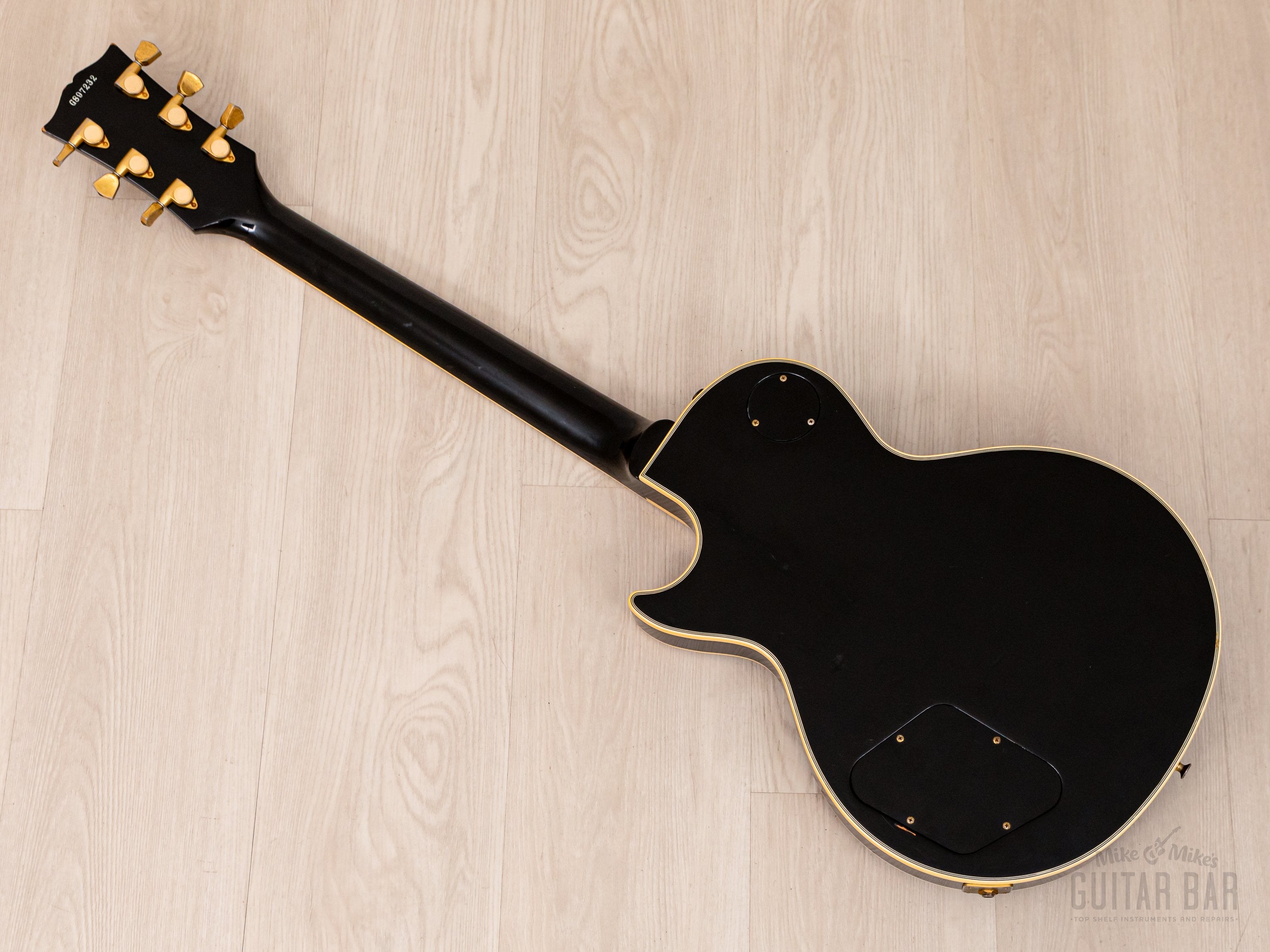 1989 Orville by Gibson Les Paul Custom LPC-EB Black Beauty w/ USA Bill Lawrence Humbuckers