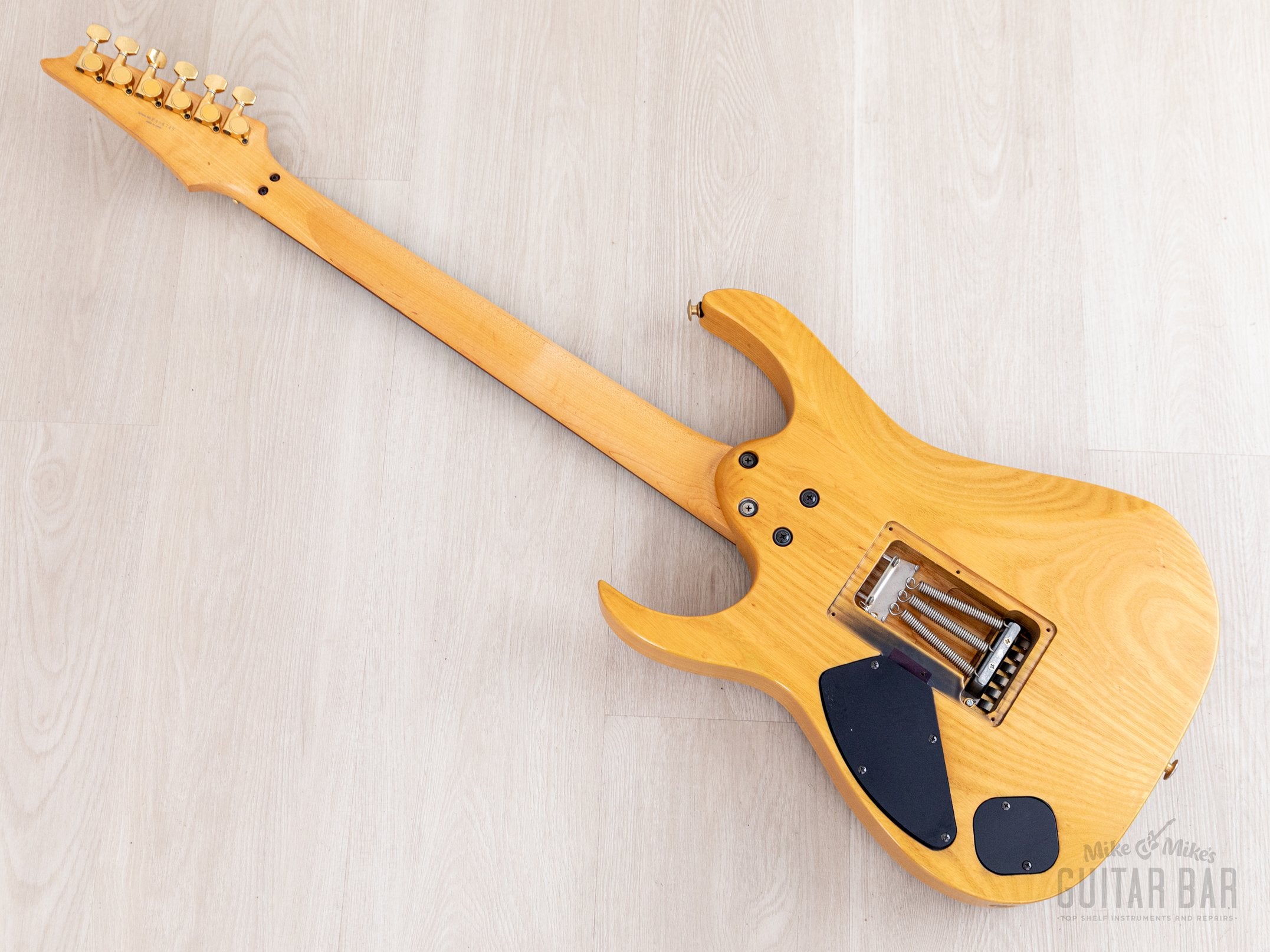 1994 Ibanez RG670 HSH Natural Matte, Near-Mint w/ Lo-Pro Edge