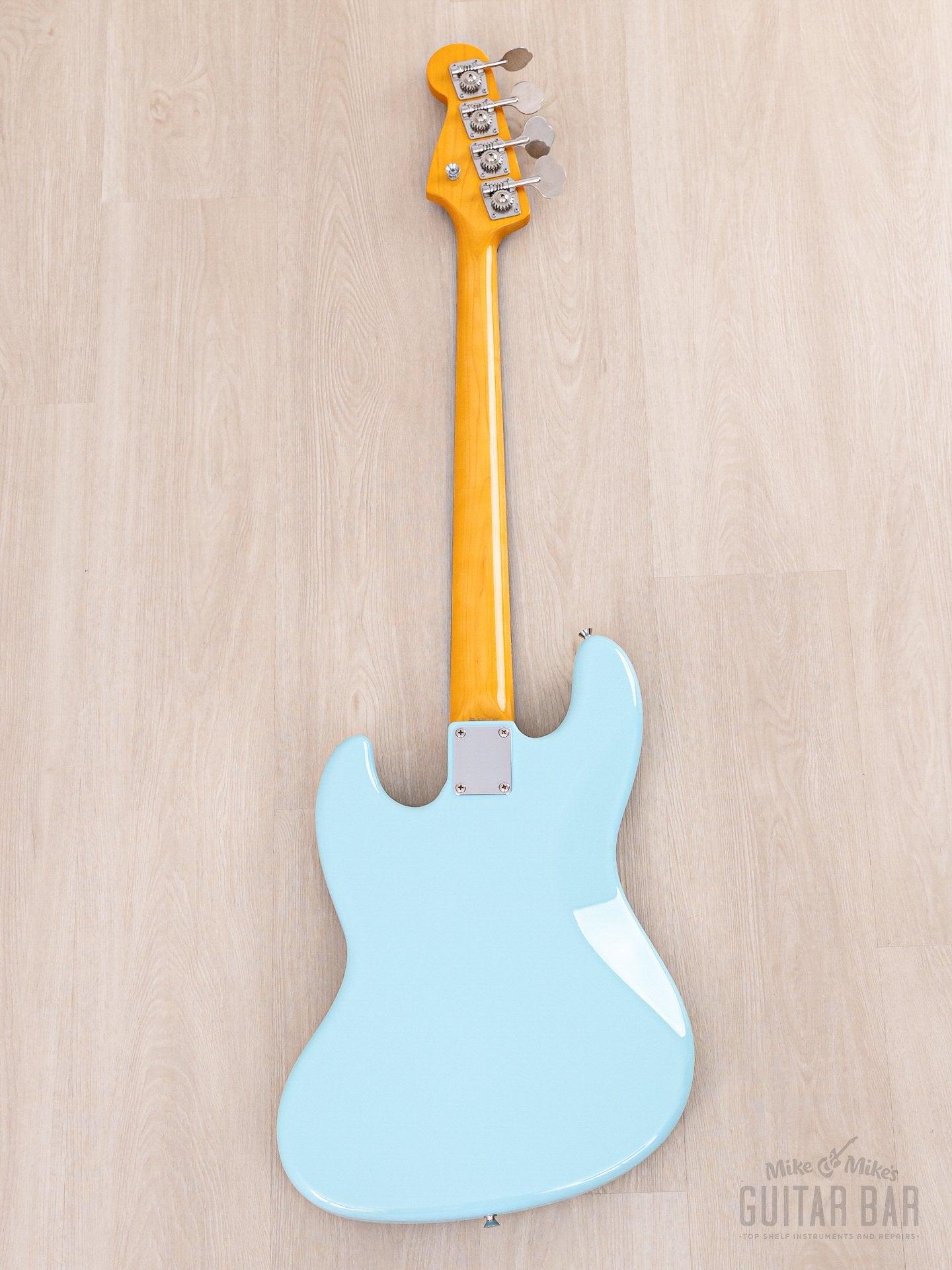 Fender Jazz Bass JB62 ALLBK T0 2007-08年製 2007 Fender Jazz Bass '62 Vintage Reissue JB62 Sonic Blue, Japan CIJ