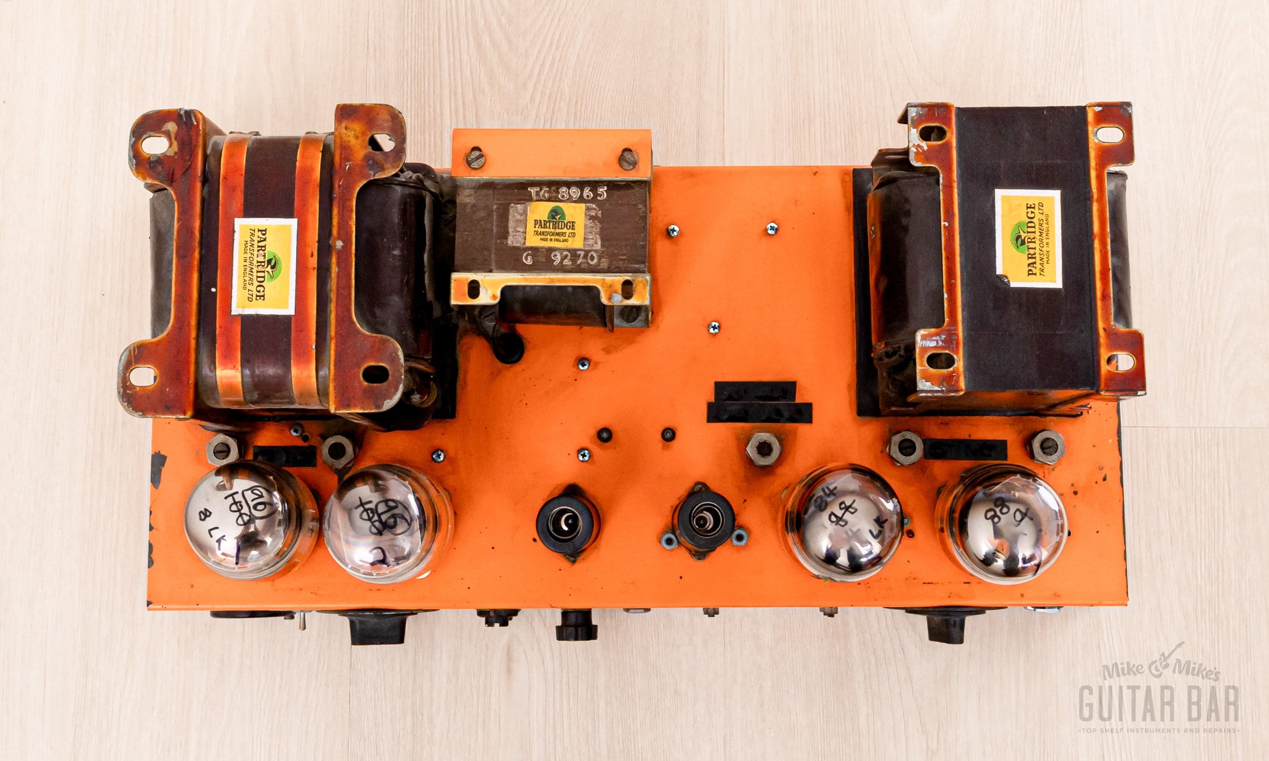 1970 Orange Matamp SL-100 Slave Amplifier w/ GEC KT88 Quad, Ormat