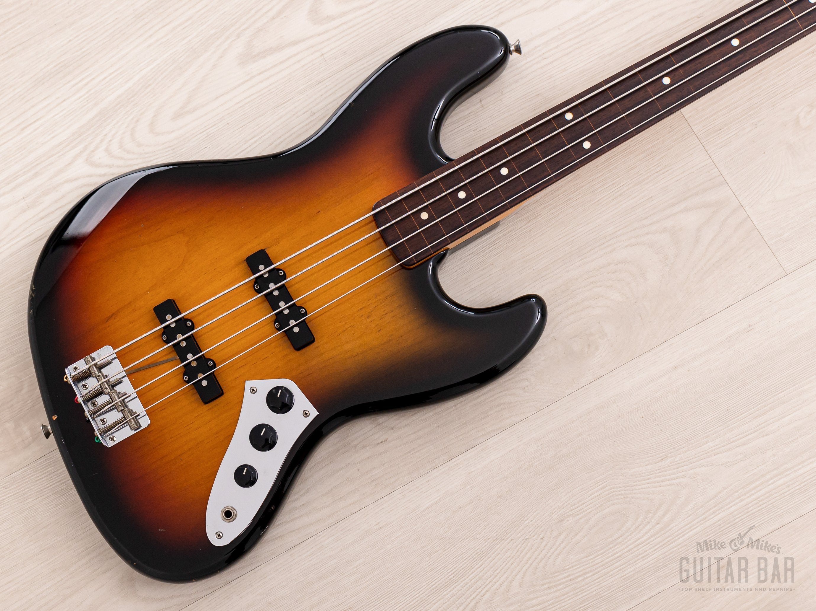 1994 Fender Jazz Bass Fretless '62 Vintage Reissue JB62-77FL w/ USA Pickups, Japan MIJ, Jaco