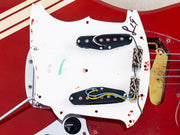 Under the pickguard, original pickups