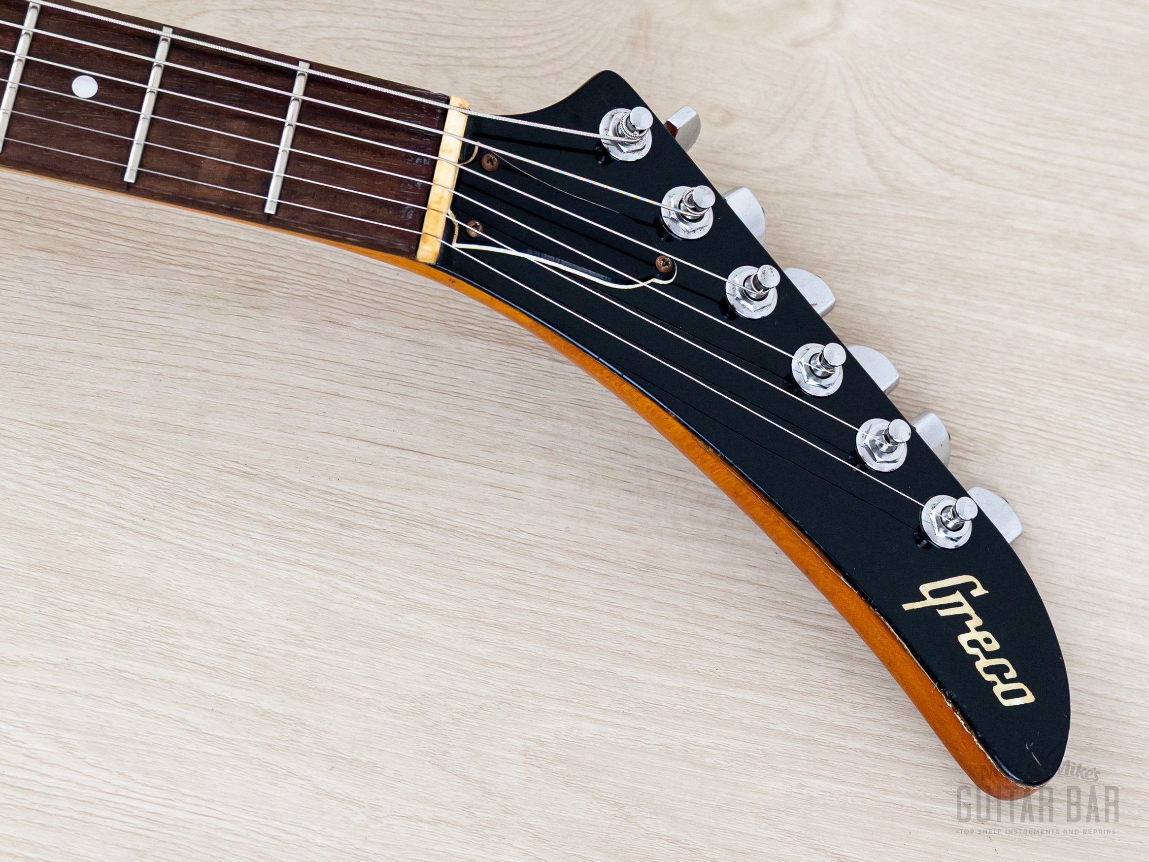 1976 Greco EX800 Explorer Vintage Electric Guitar, Destroyer 2459 w/ C