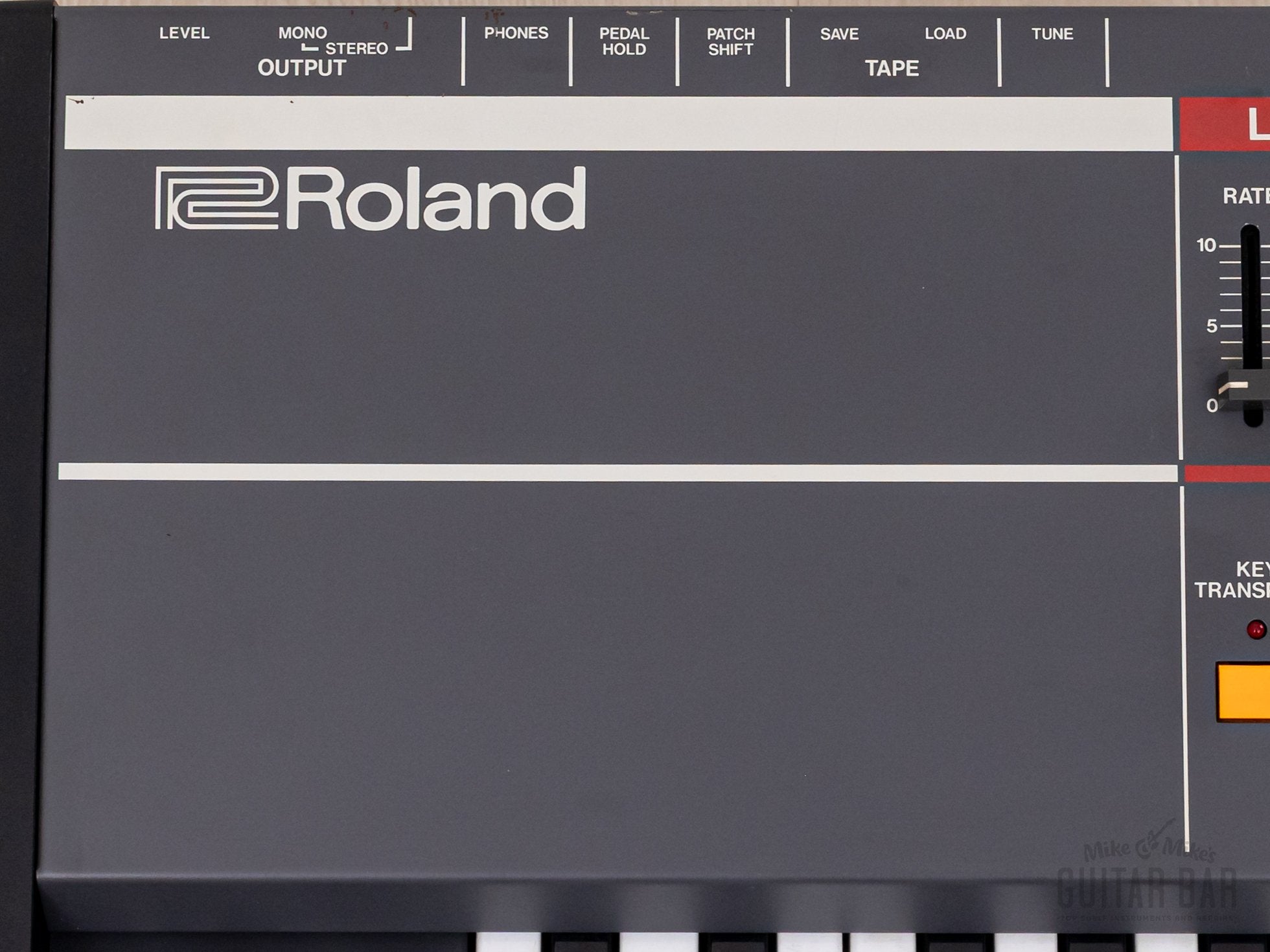 1985 Roland Juno-106 Vintage Analog Synthesizer Near-Mint, Serviced 120v