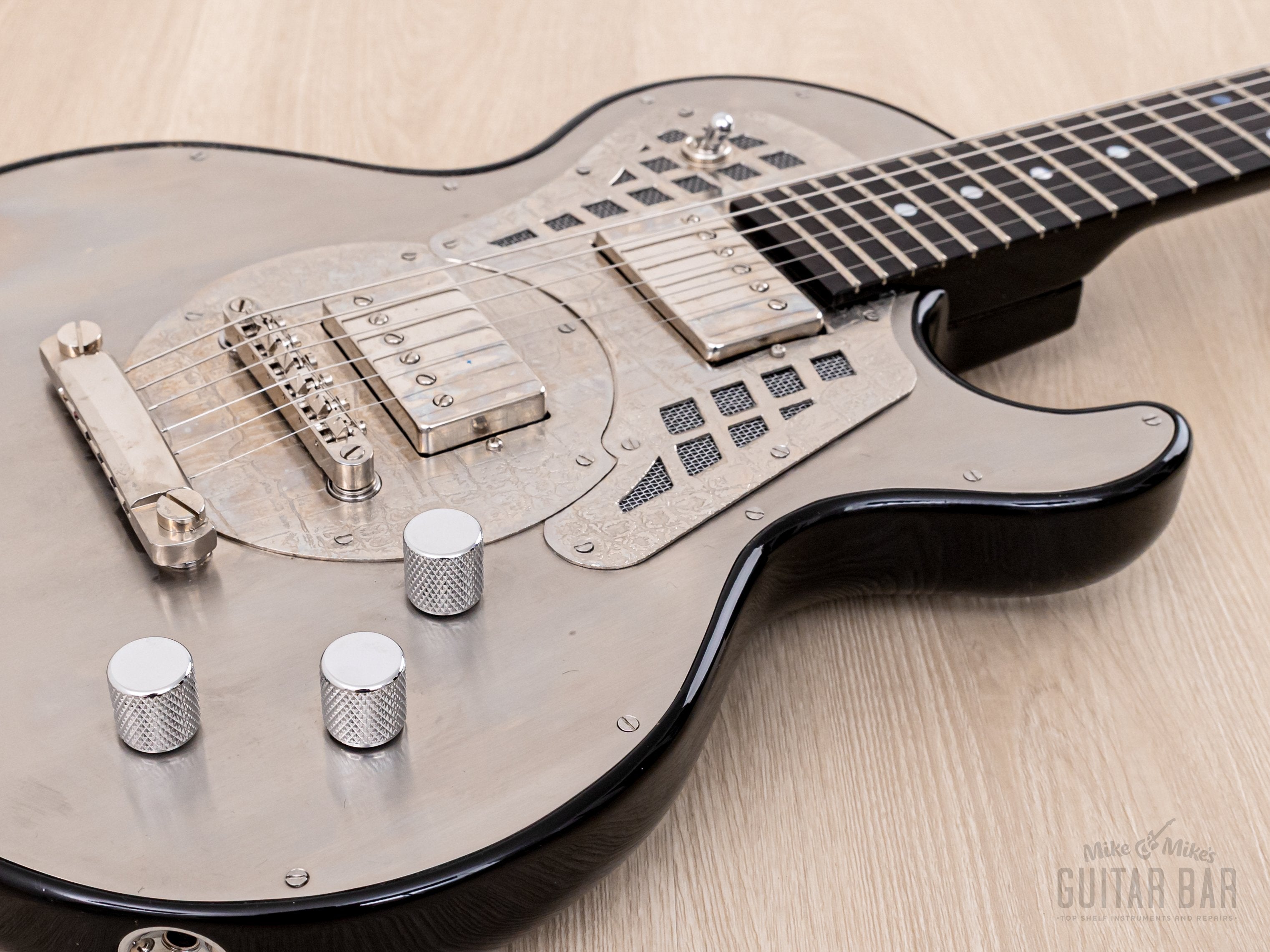 2003 James Trussart Brushed Steeltop One-Off, Harmonic Design Pickups & Custom Wiring w/ Case
