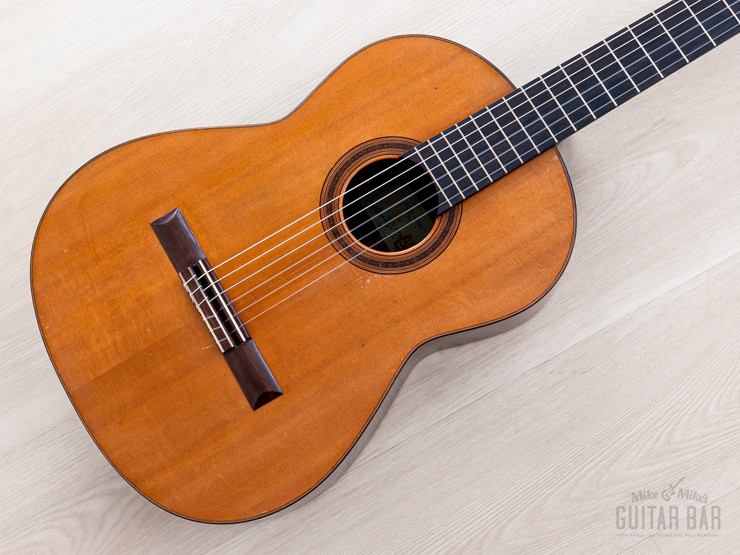 2003 Masaji Nobe Prime Classical Guitar, Spruce + Rosewood w/ Case