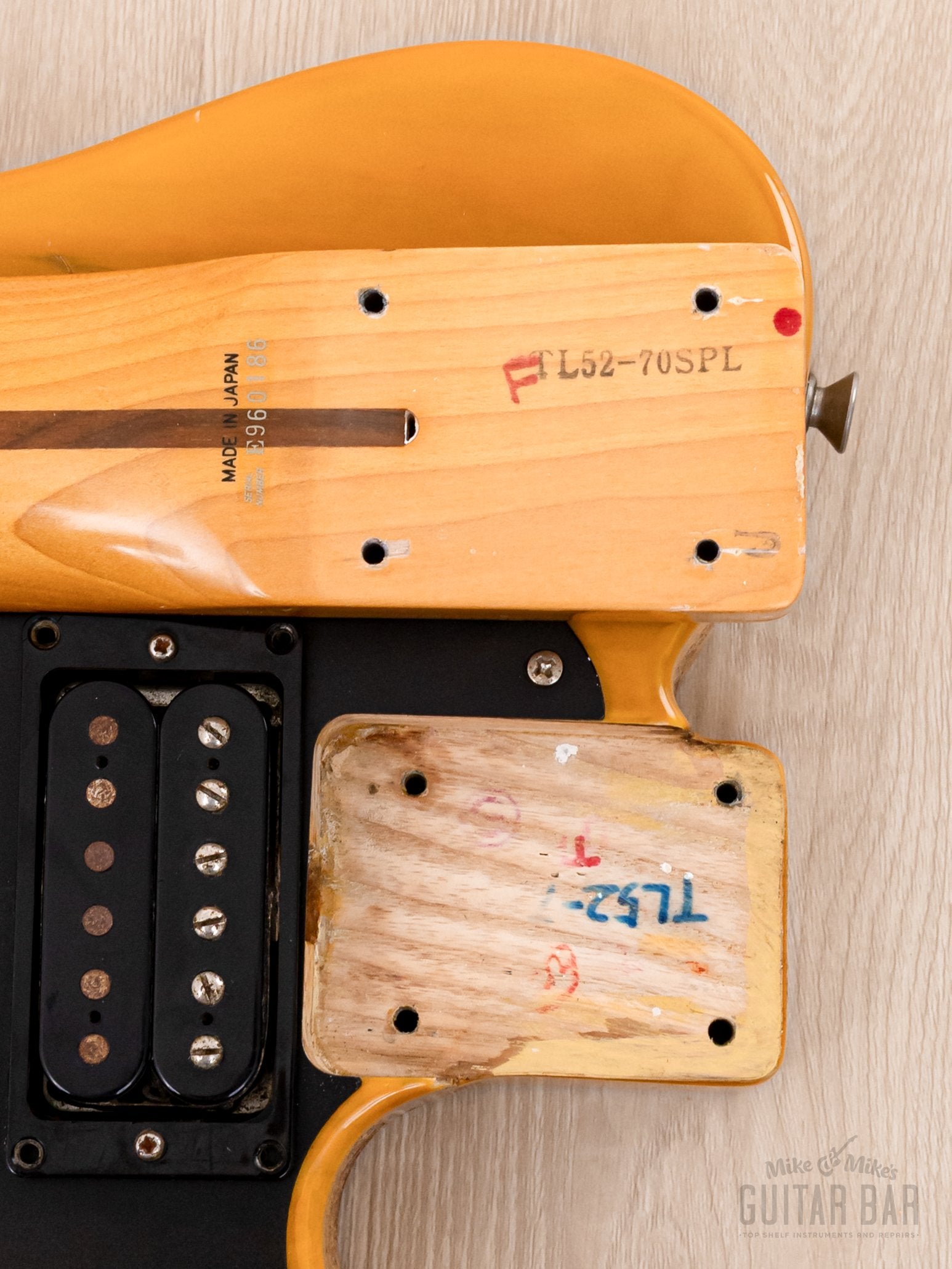1989 Fender '52 Telecaster TL52-70SPL Keith Richards Micawber, Japan MIJ Fujigen
