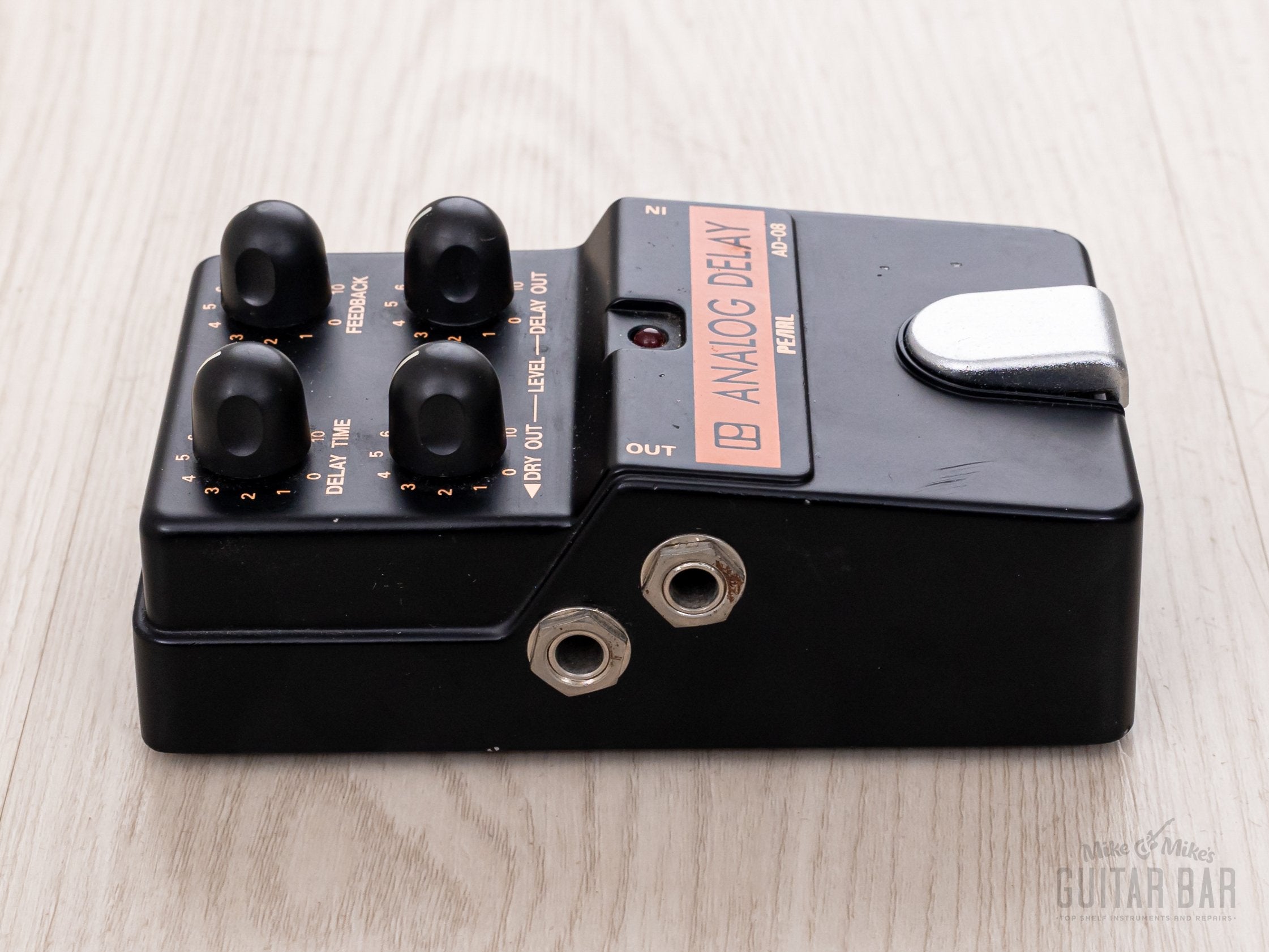 1980s Pearl AD-08 Analog Delay Vintage Effects Pedal Near-Mint w/ MN3102 BBD, Japan