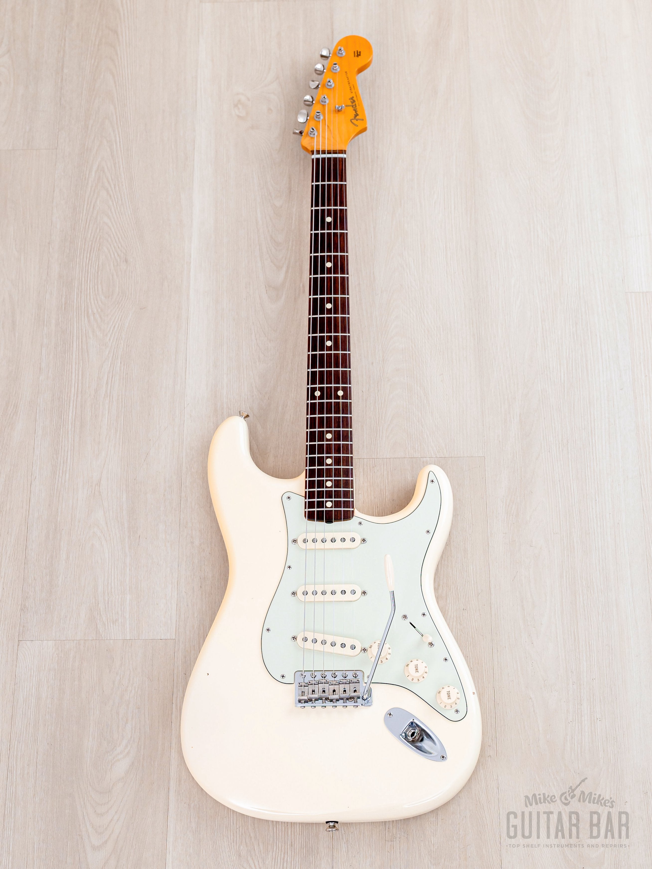 2012 Fender American Vintage '62 Stratocaster Olympic White 100% Origi