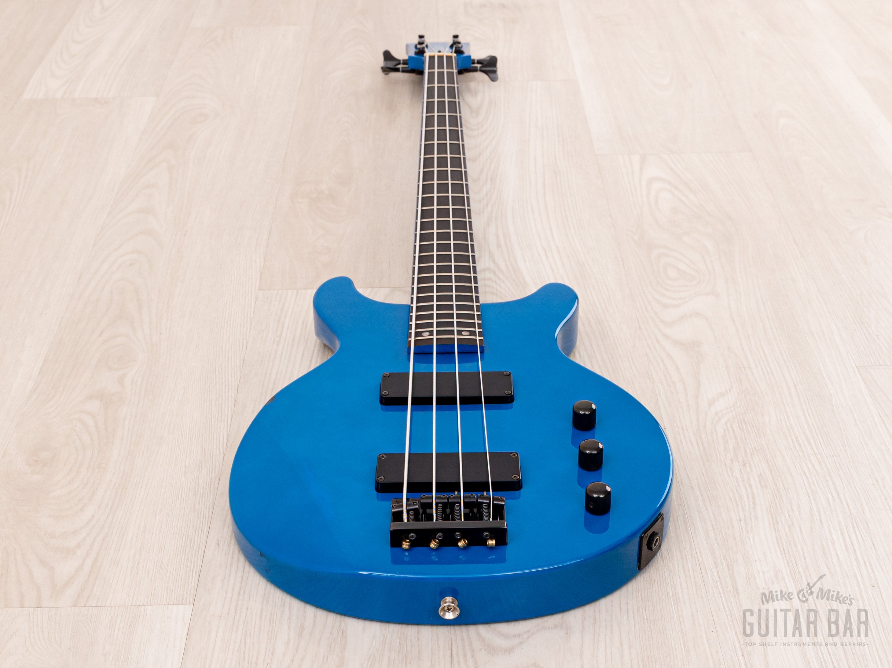 1990s Edwards by ESP Luna Sea J Signature E-J-78TV Aqua Blue w/ Case, Japan