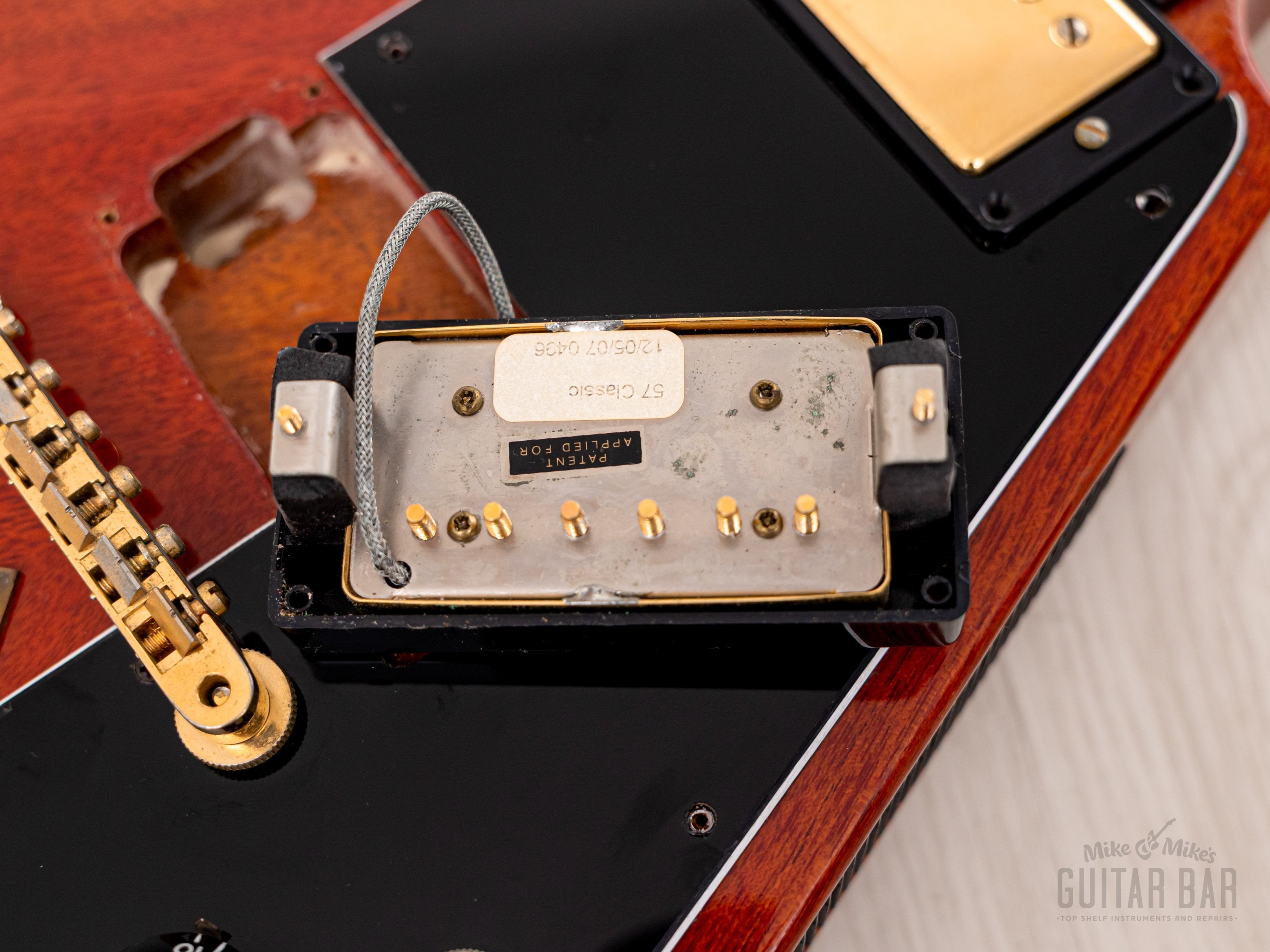 2008 Gibson Custom Shop Historic 1958 Flying V Mahogany VOS (Cherry) w/ 57 Classic PAFs, COA, Hangtags & Case