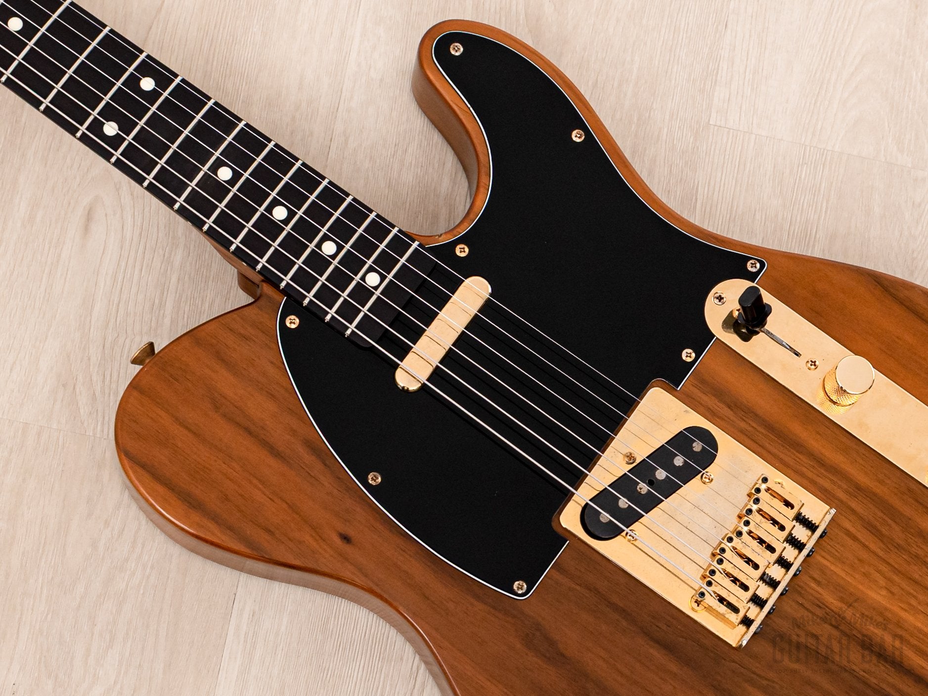 1990 Fender Telecaster TL62-115WAL Walnut, Lacquer Finish, USA Pickups & Gold Hardware w/ Tweed Case, Japan MIJ Fujigen