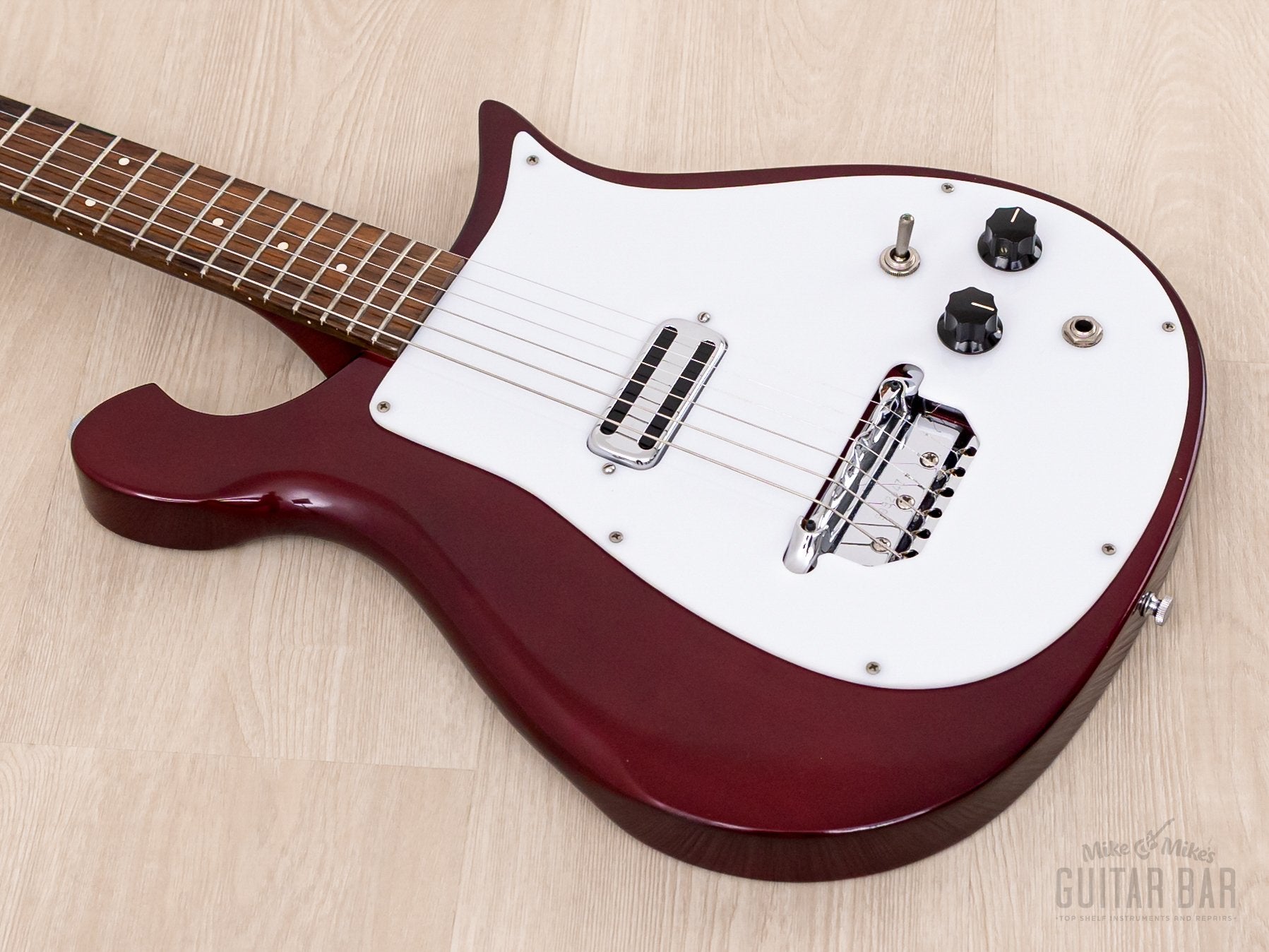 1999 Rickenbacker 425V63 Limited Edition Vintage Reissue Burgundyglo w/ Toaster Top, Case