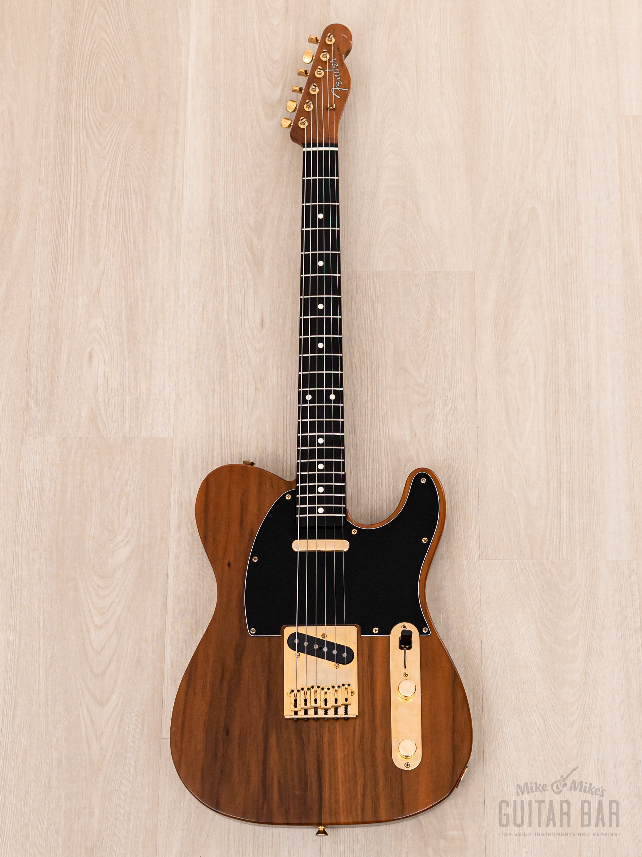1990 Fender Telecaster TL62-115WAL Walnut, Lacquer Finish, USA Pickups & Gold Hardware w/ Tweed Case, Japan MIJ Fujigen