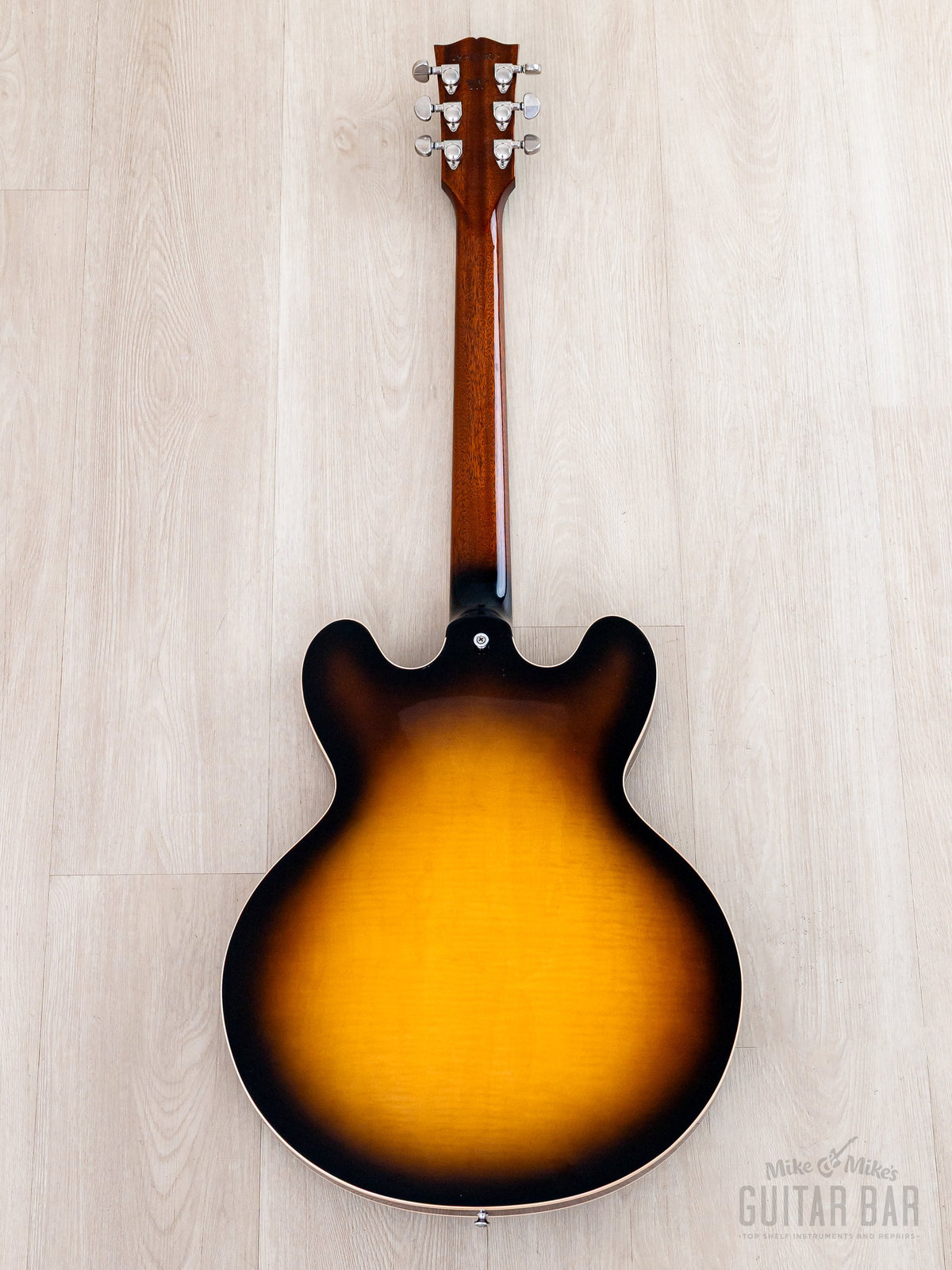 2001 Gibson ES-335 Dot Vintage Sunburst - full back