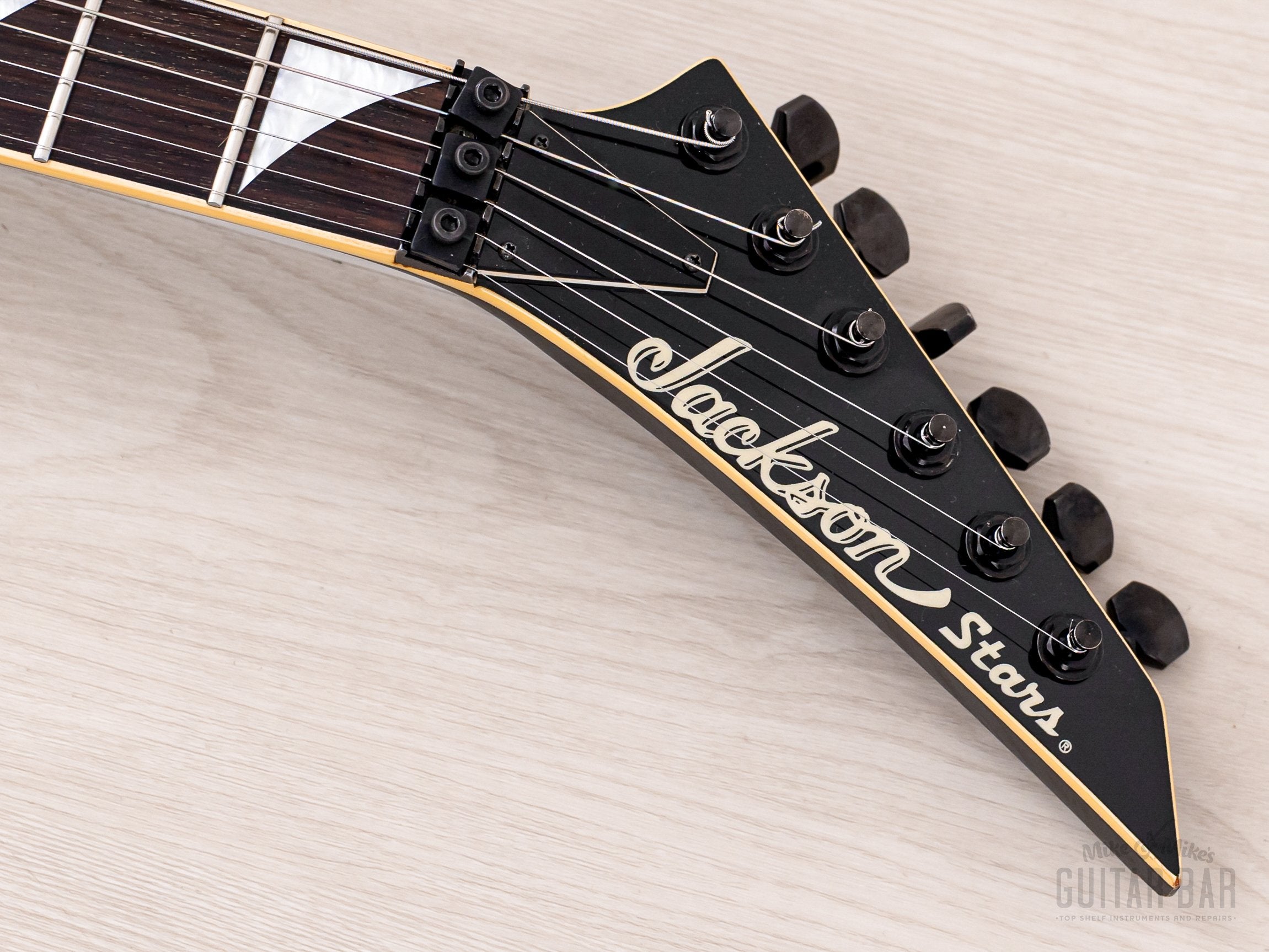 00年 日本製 Jackson Stars Soloist SL-J2 ギター 2002 Jackson Stars Soloist SL-J2 Neck Through Guitar Black w/ Seymour