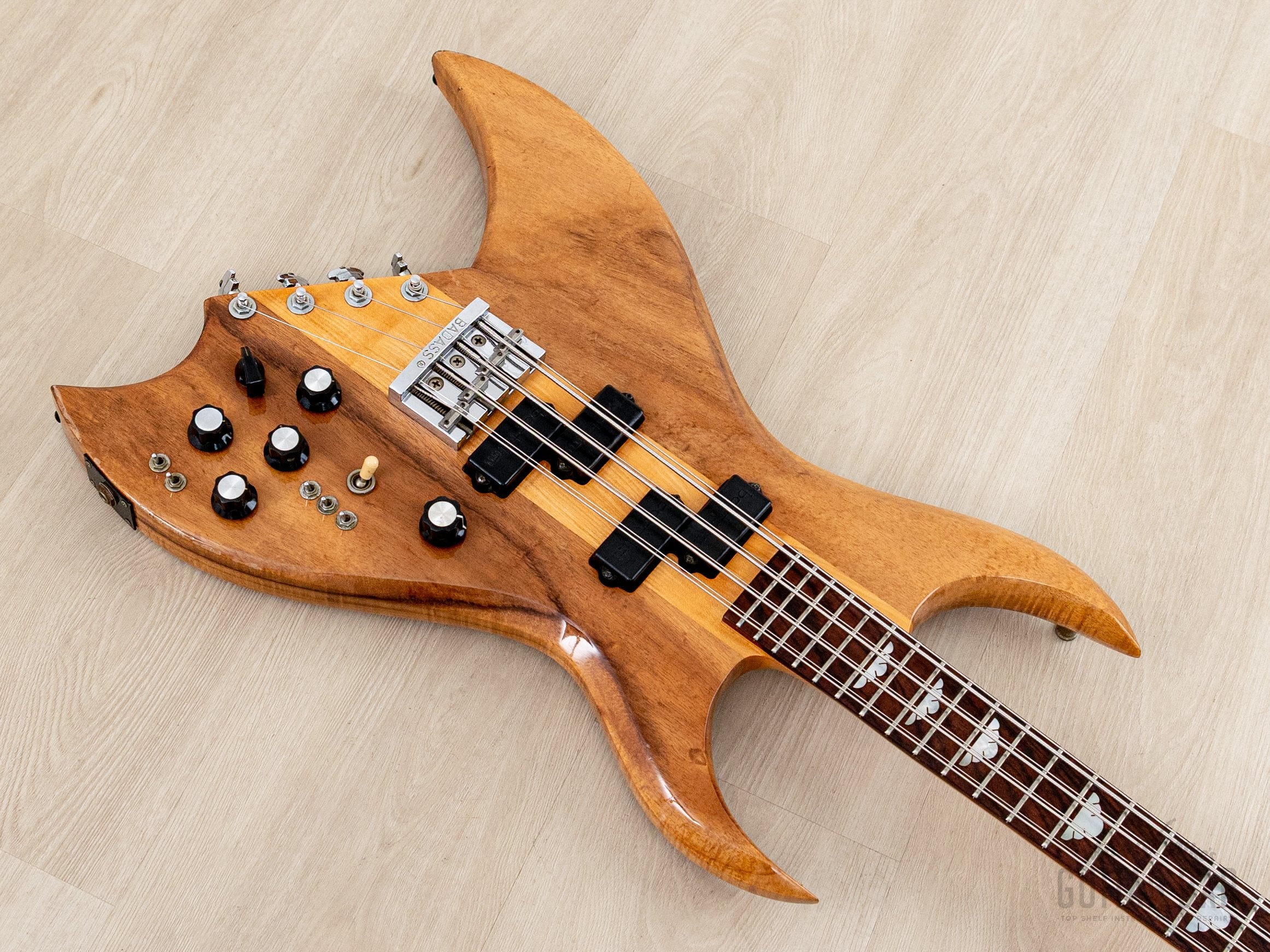 1978 BC Rich Bich 8-String Vintage Neck Through Bass Natural
