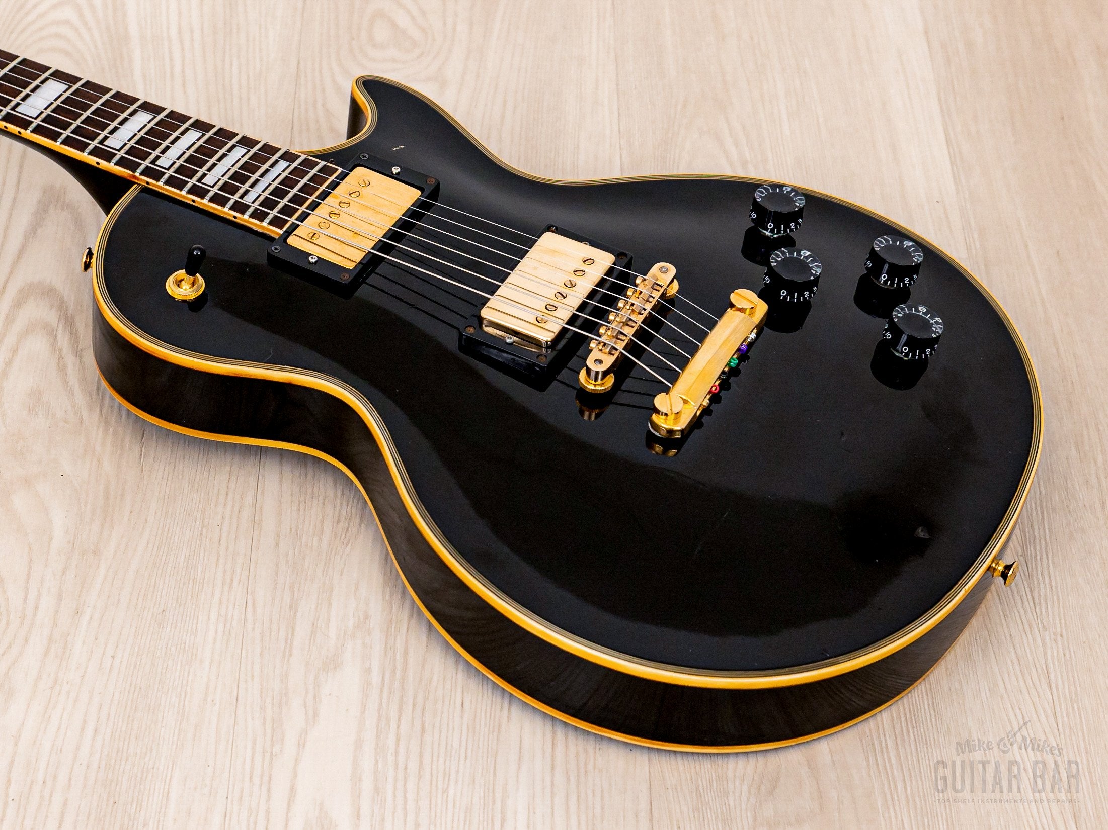 1984 Tokai Love Rock TLC65 Custom Black Beauty Vintage Guitar