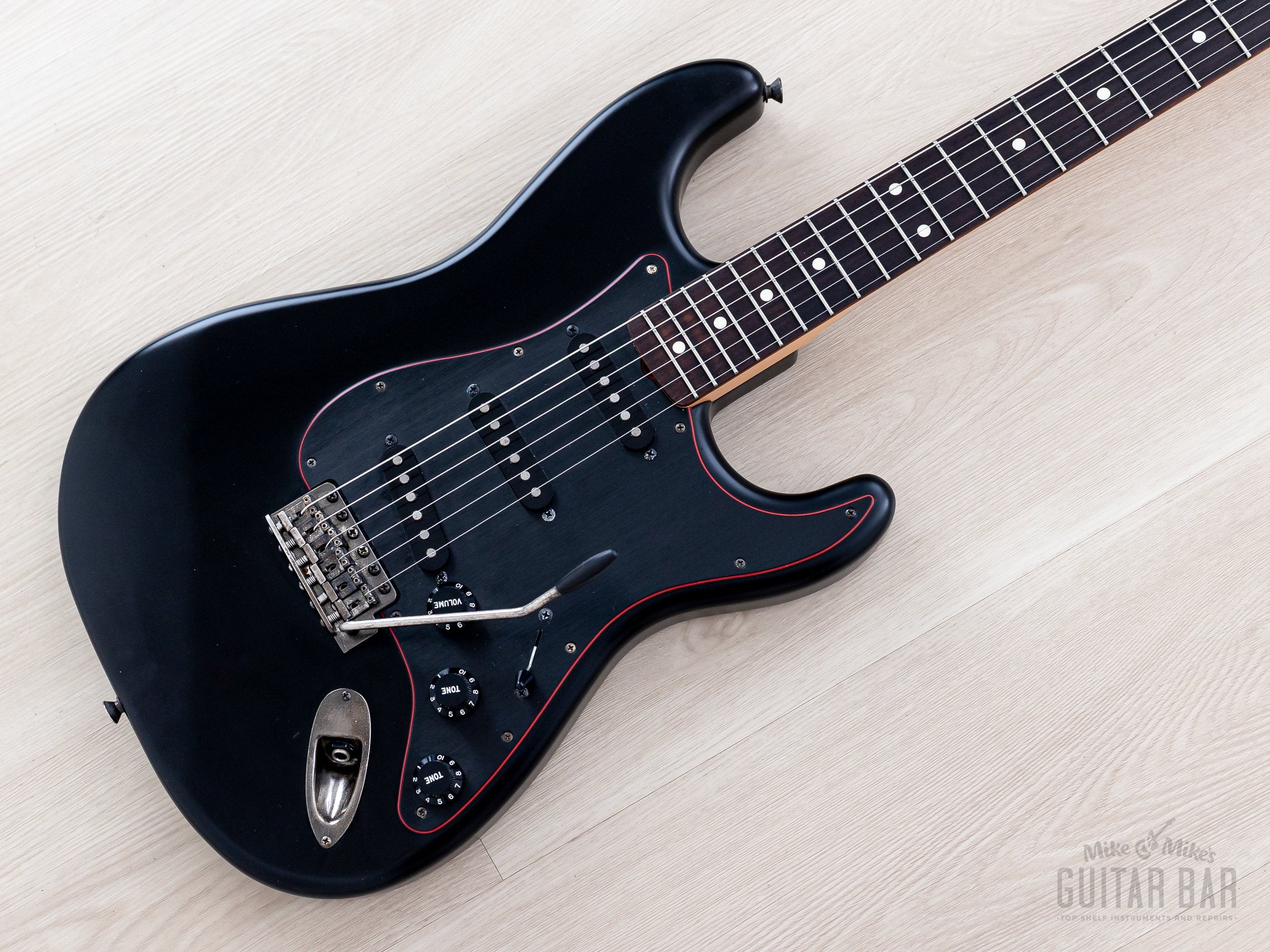2020 Fender Stratocaster Noir SSS Limited Edition Matte Black, Japan M