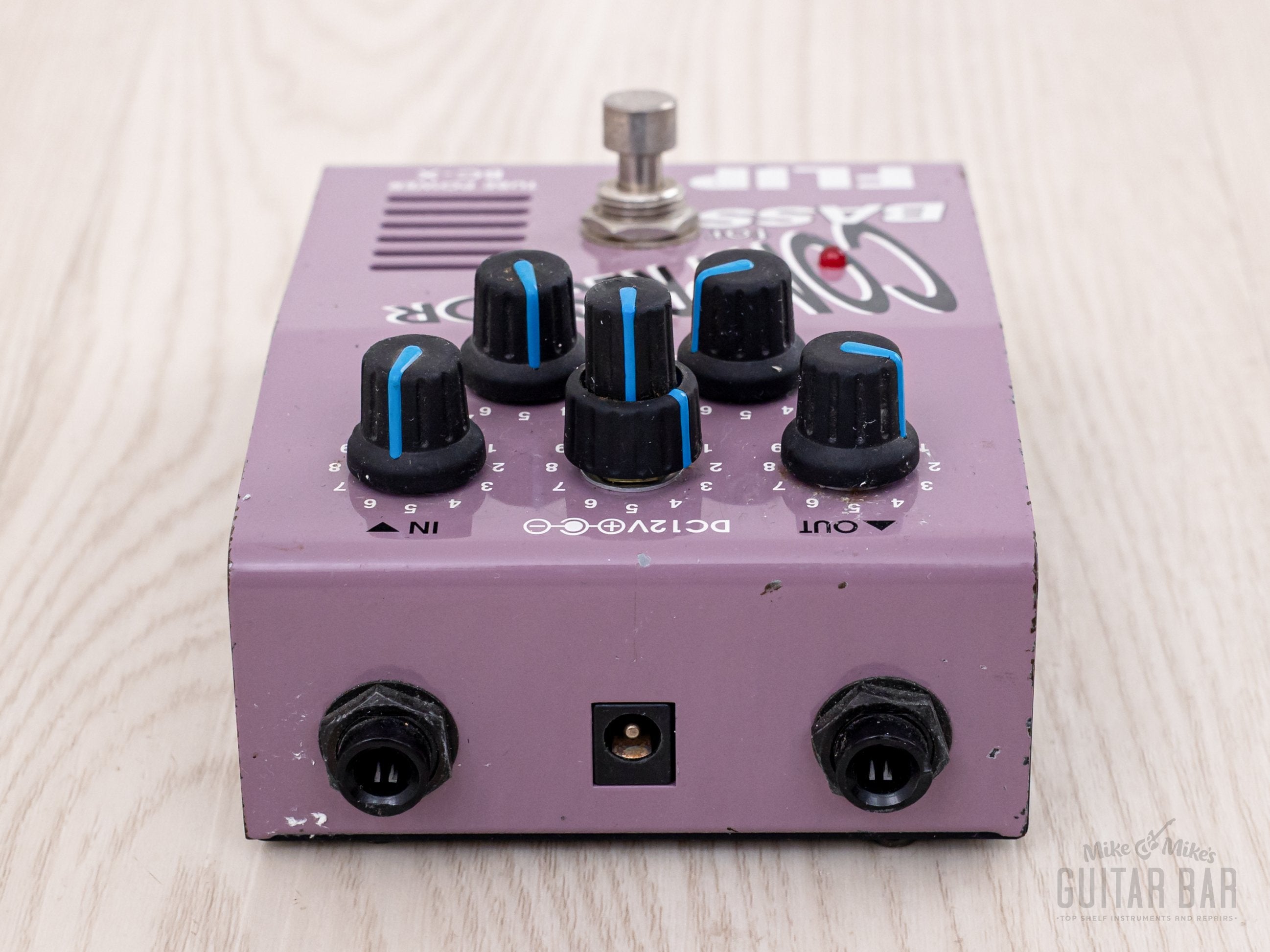 Guyatone Flip BC-X Compressor For Bass Tube-Driven Effects Pedal