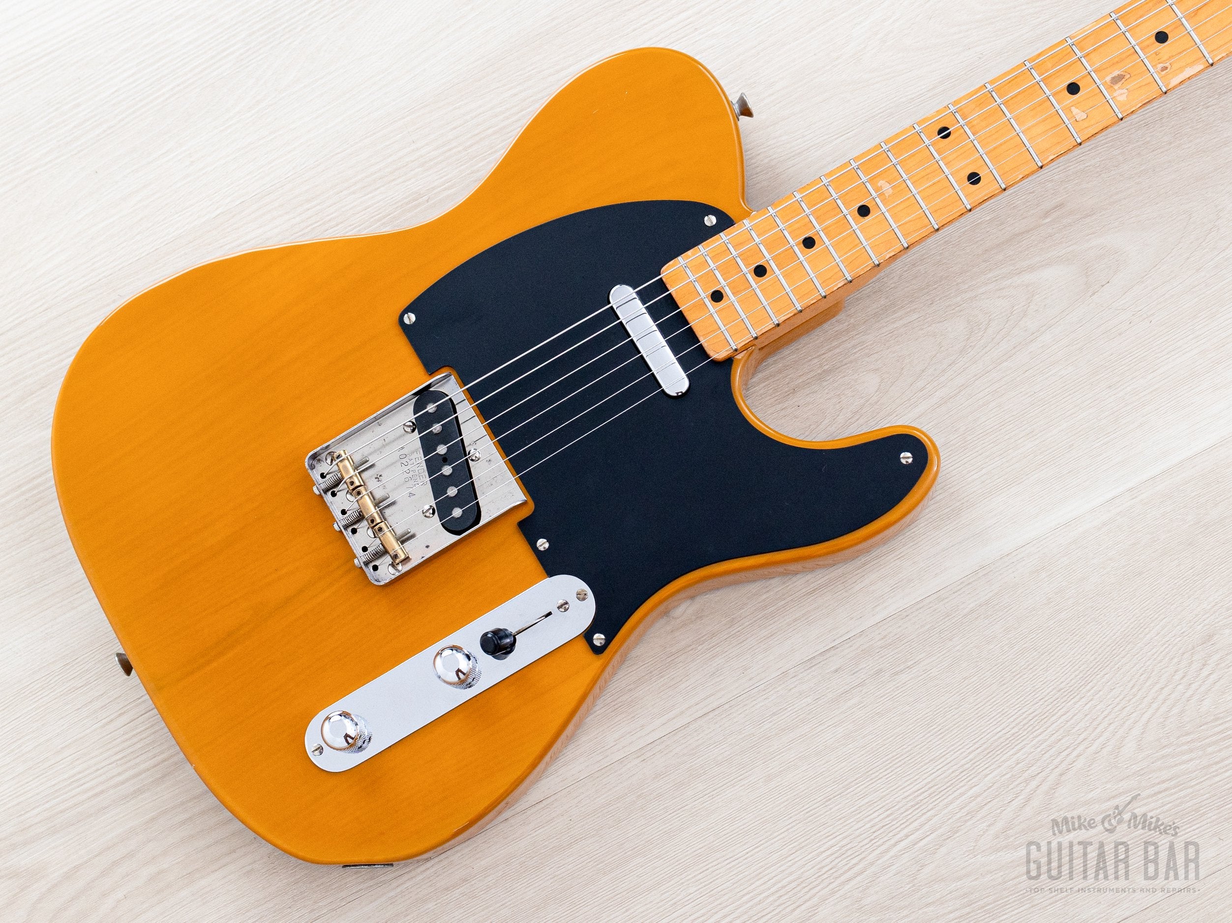 Fender Telecaster AシリアルJapan 85~86年 1986 Fender Telecaster '52 Vintage Reissue TL52-75 Butterscotch A-seri