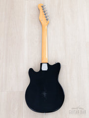 Grossman Teisco-style guitar full back, black finish