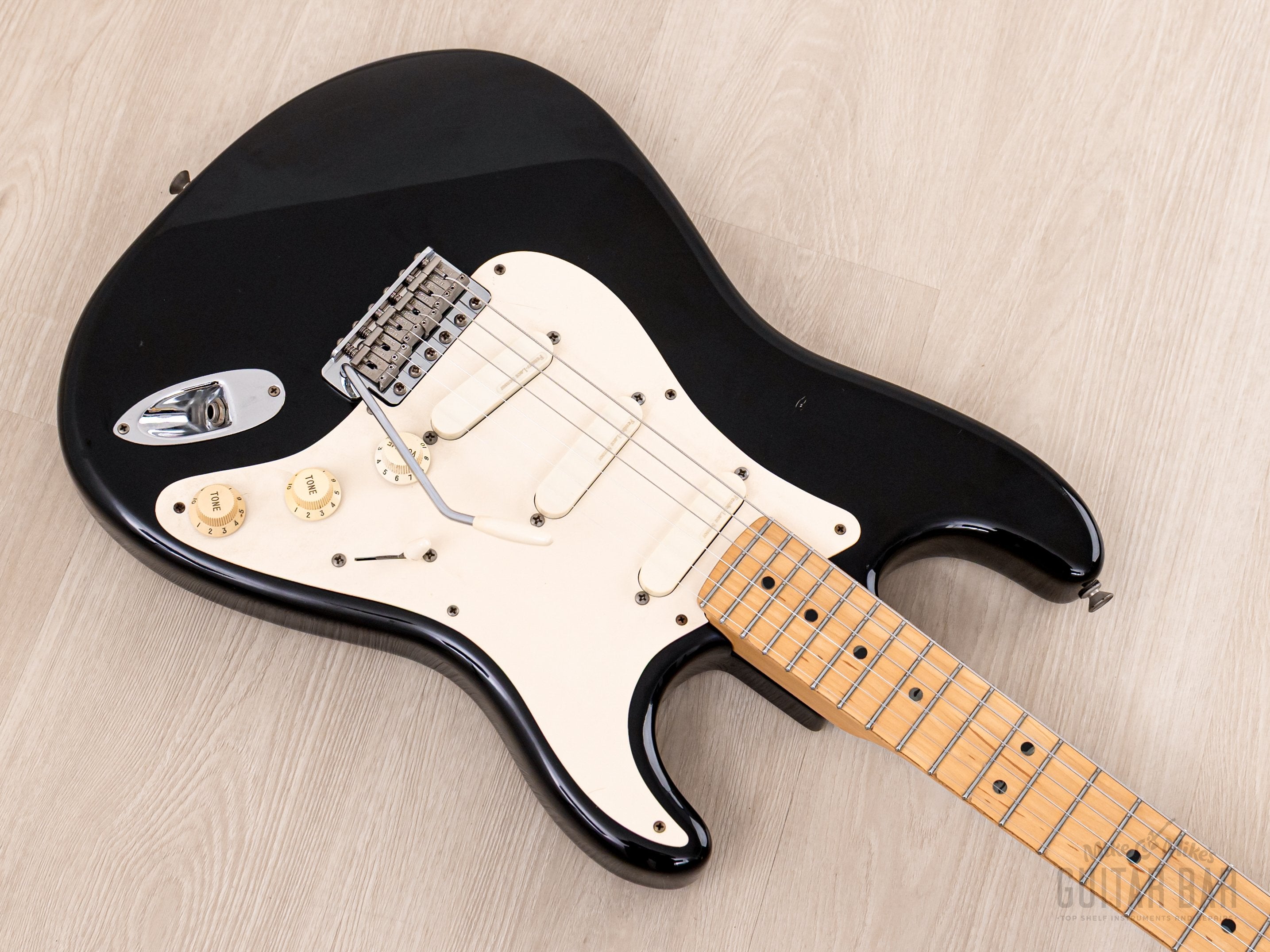 1994 Fender Eric Clapton Artist Series Signature Stratocaster Blackie 100% Original w/ Lace Sensors, TBX & Tweed Case