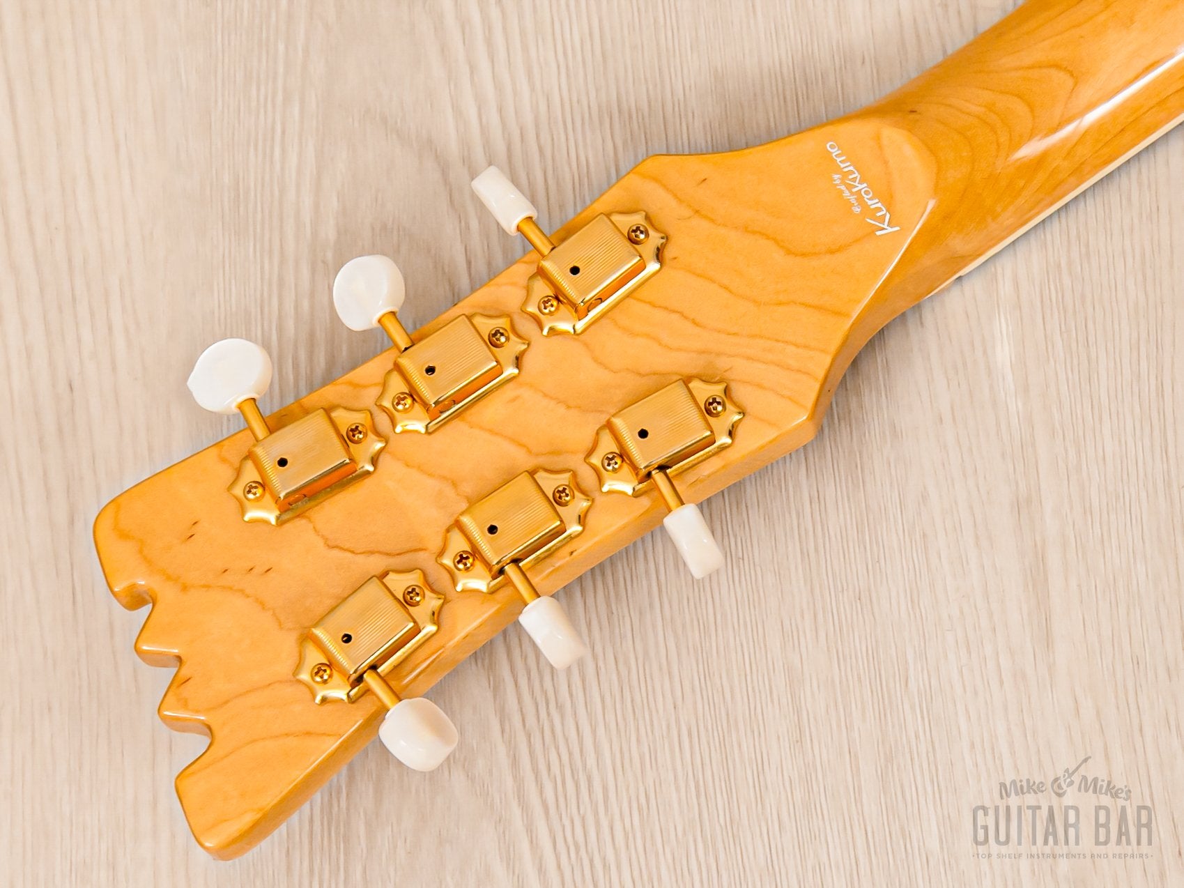 2000s Mosrite Ventures Model Super Custom '65 Pearl White w/ Gold Hard