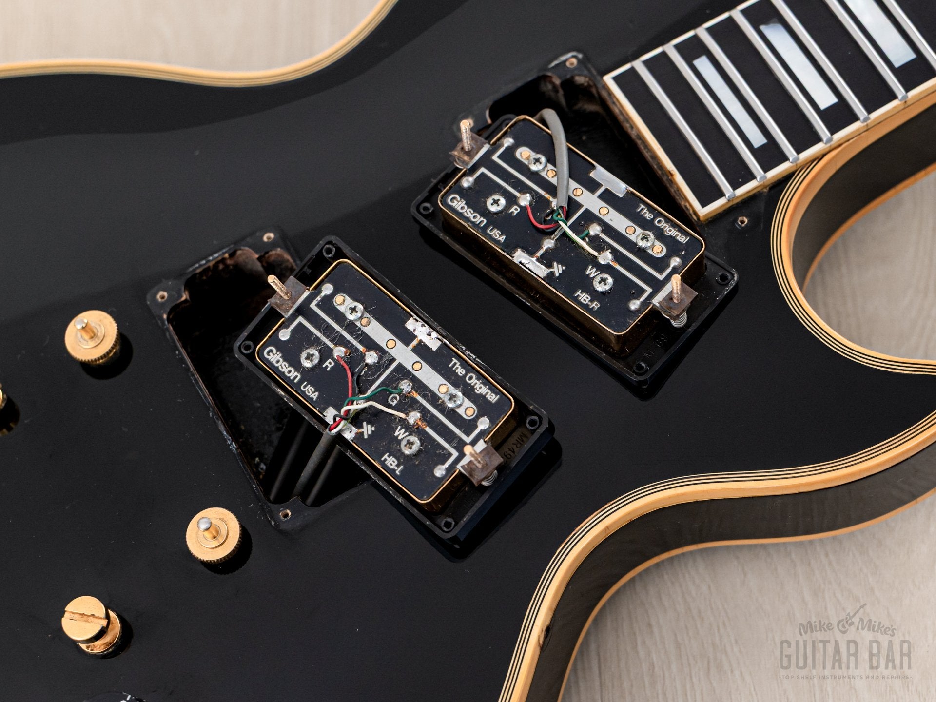 Gibson Les Paul Standard 1989 Ebonyオリジナル 1989 Gibson Les Paul Standard – TR Crandall Guitars