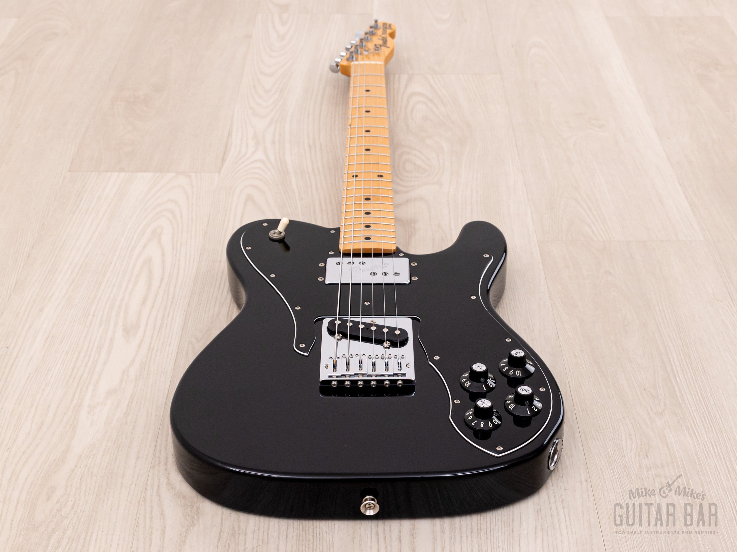 2007 Fender Telecaster Custom '72 Vintage Reissue TC72 Black, Ash Body w/ Wide Range, Japan CIJ