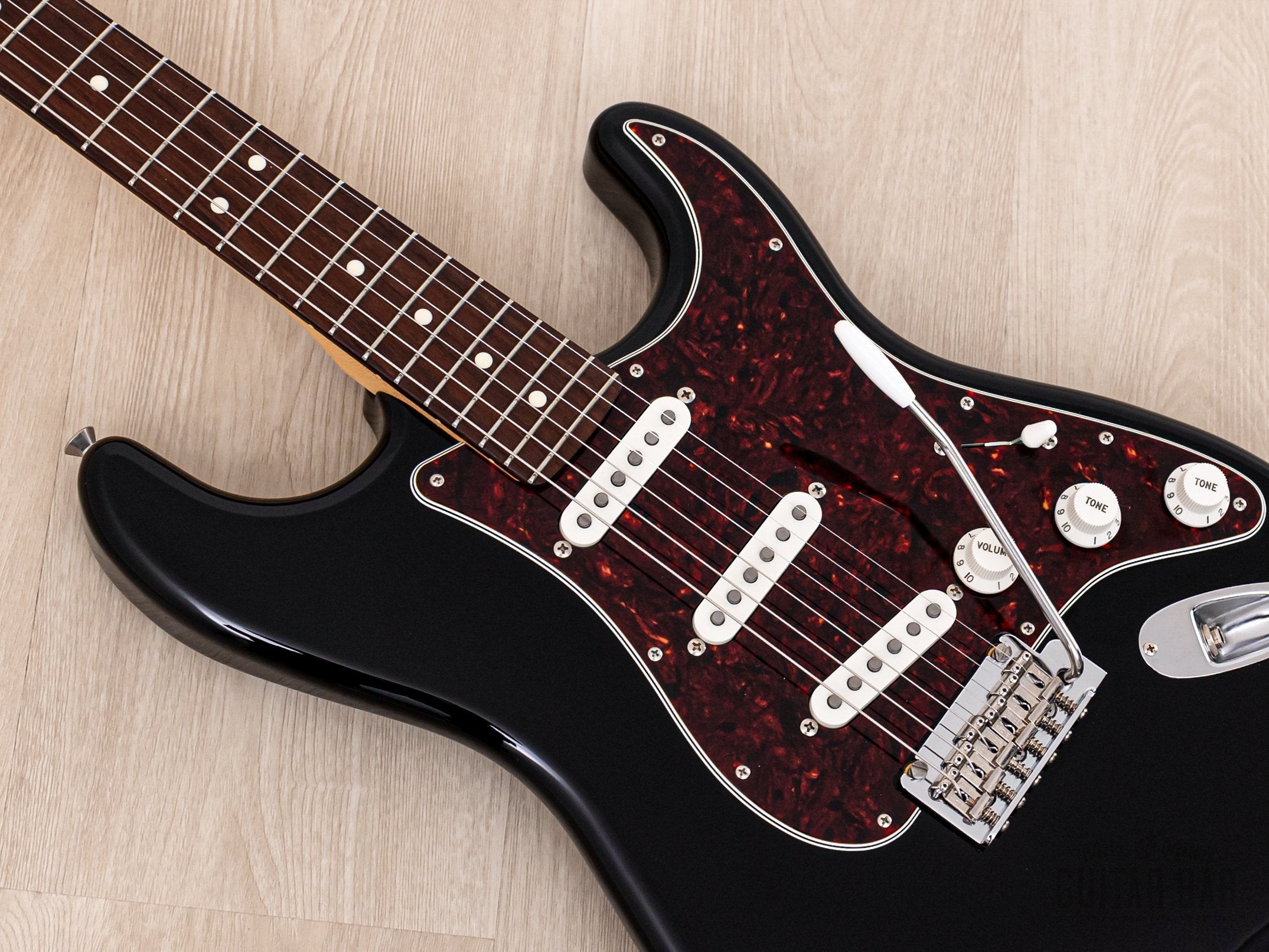 2022 Fender Hybrid II 60s Stratocaster Black, Near-Mint w/ Hangtags, Japan MIJ