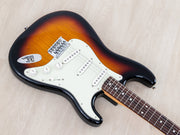 2024 Fender Stratocaster XII 12-string Sunburst, body angled view, treble side