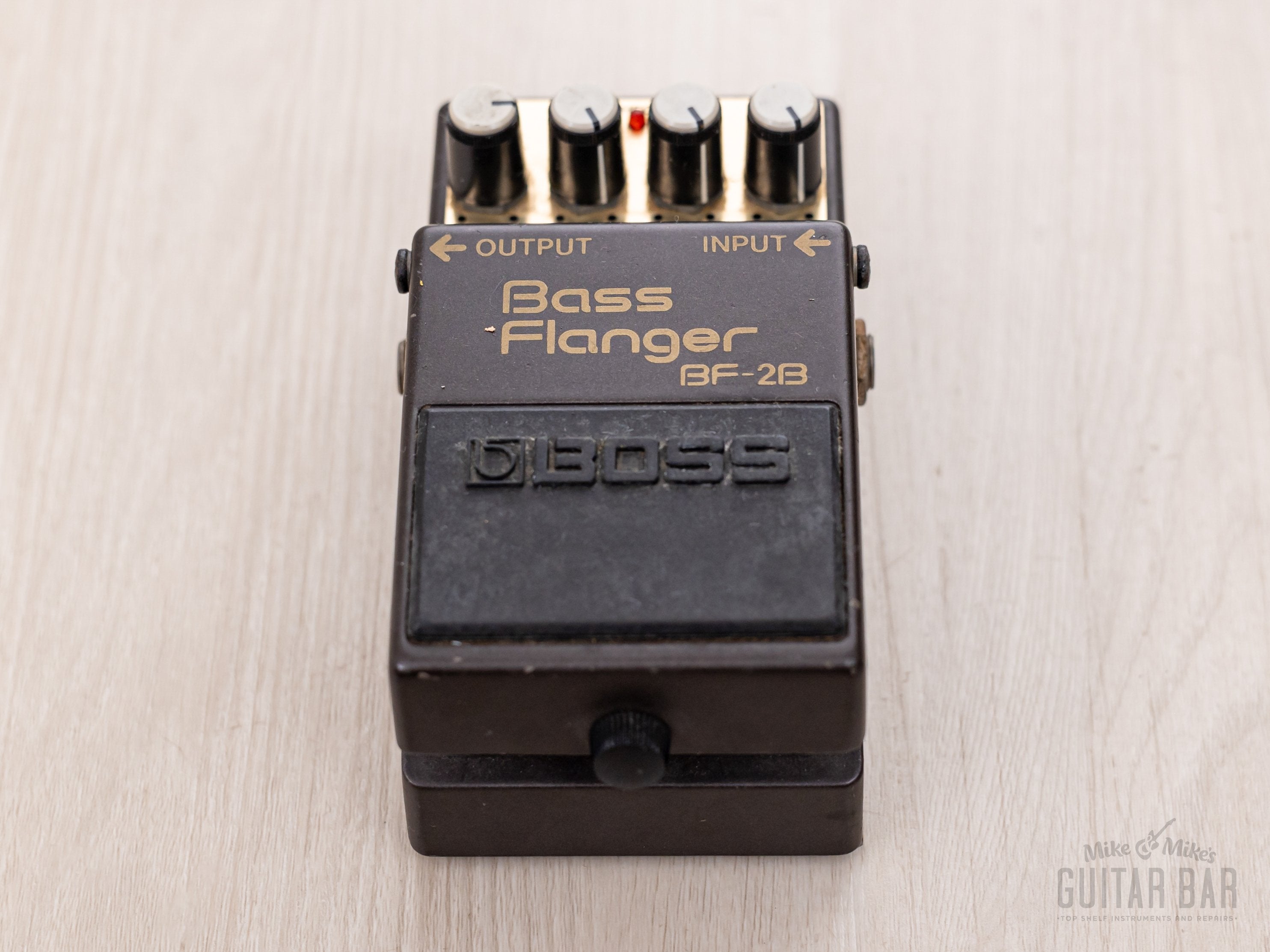 1990 Boss BF-2B Bass Flanger Guitar Effects Pedal, Green Label