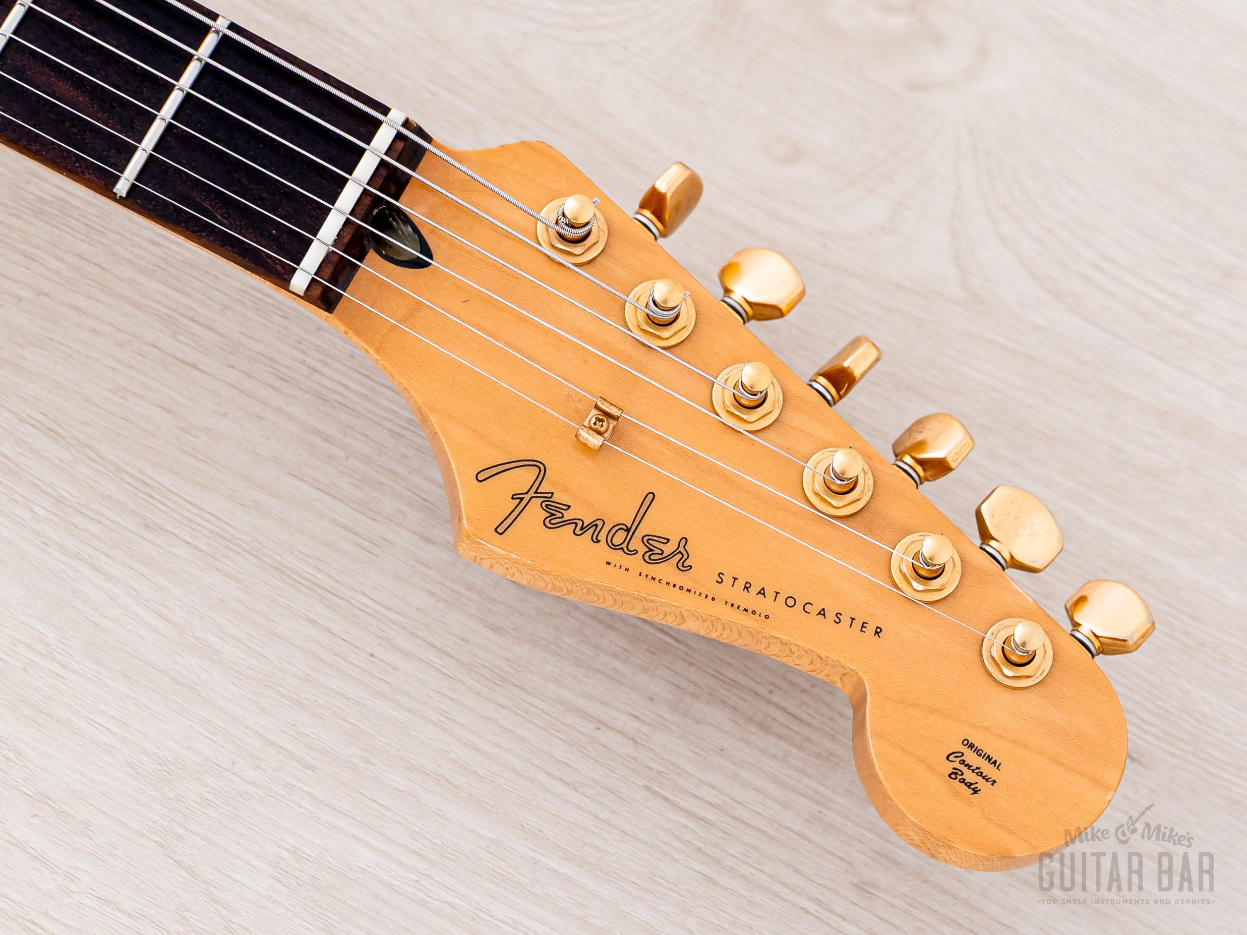 1992 Fender Order Made Stratocaster Quilted Maple w/ Lace Sensor, Gold