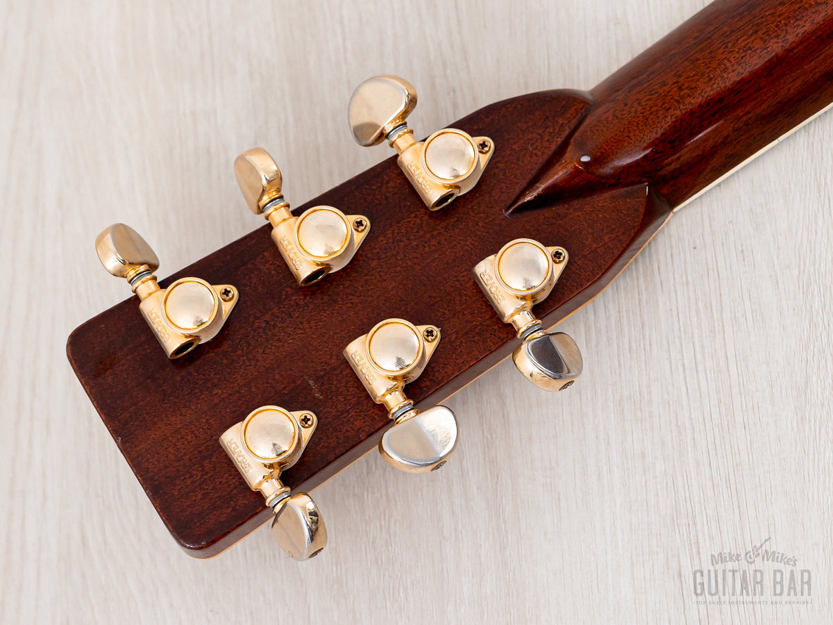 1971 Martin D-41 - headstock back tuners