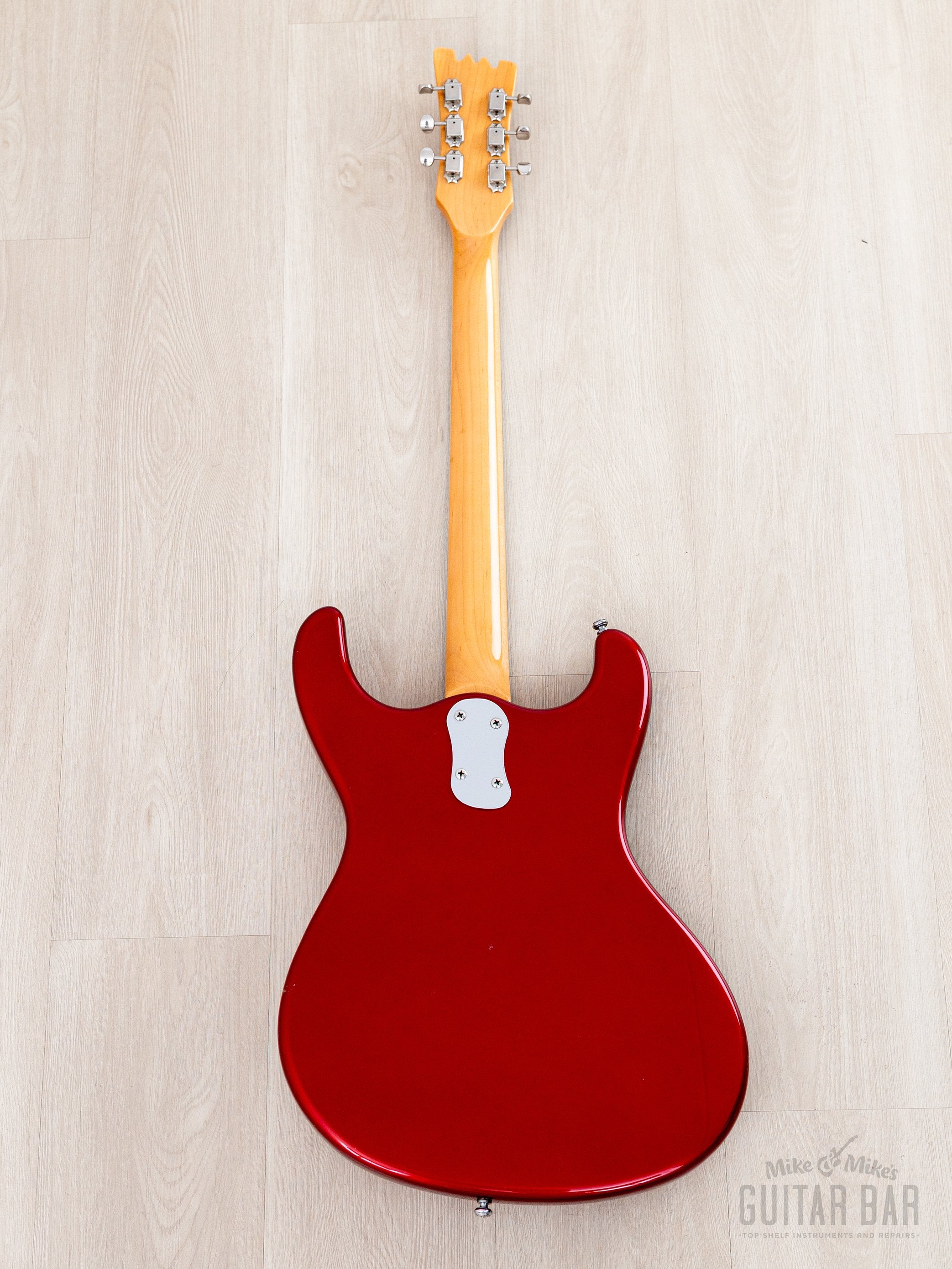 1990s Mosrite Super Custom '65 Ventures Model Candy Apple Red w/ Vibra