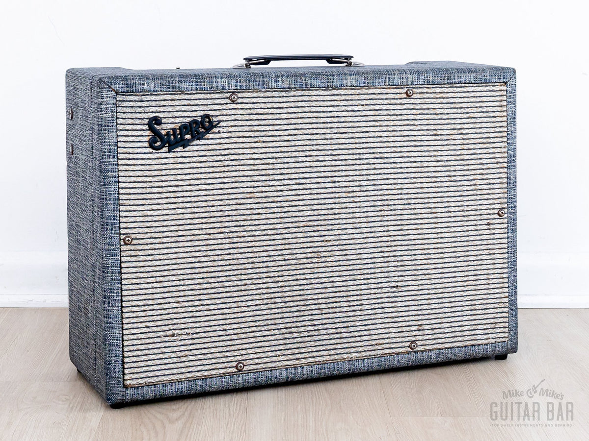 1965 Supro Model 24 1x12 amp, front
