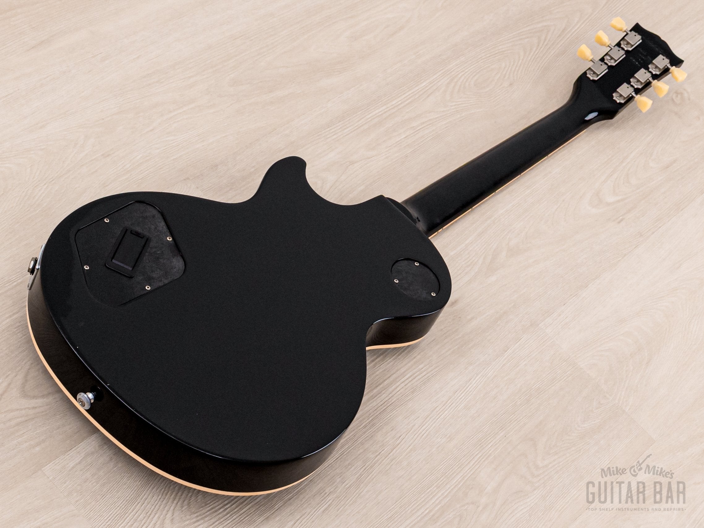 2014 Gibson Les Paul Classic Ebony, 57 Classic PAFs, Coil Taps & Turbo Boost w/ Case & Hangtags