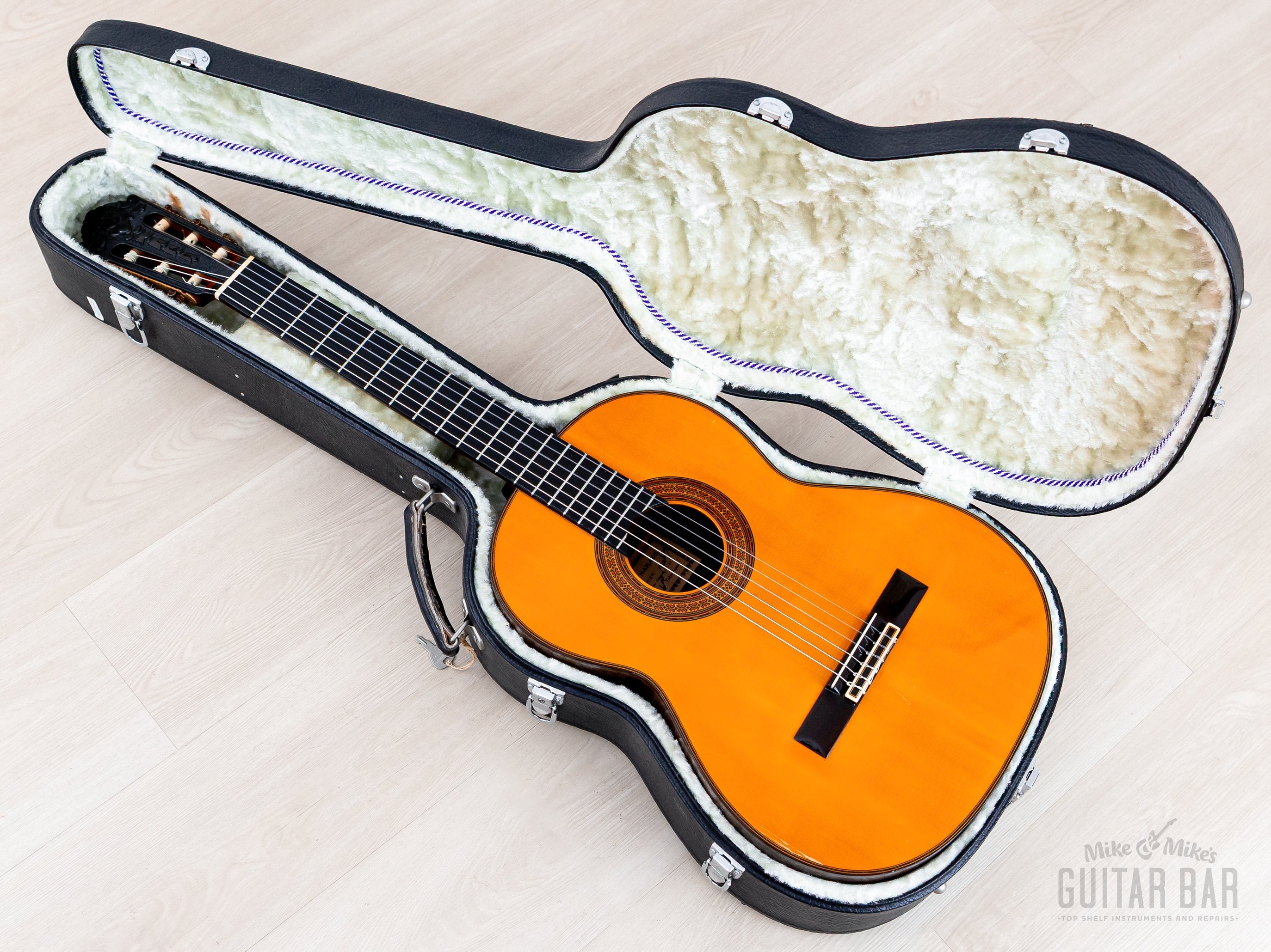 1979 Sakazo Nakade No. 3000 Vintage Classical Guitar, Spruce + Brazili